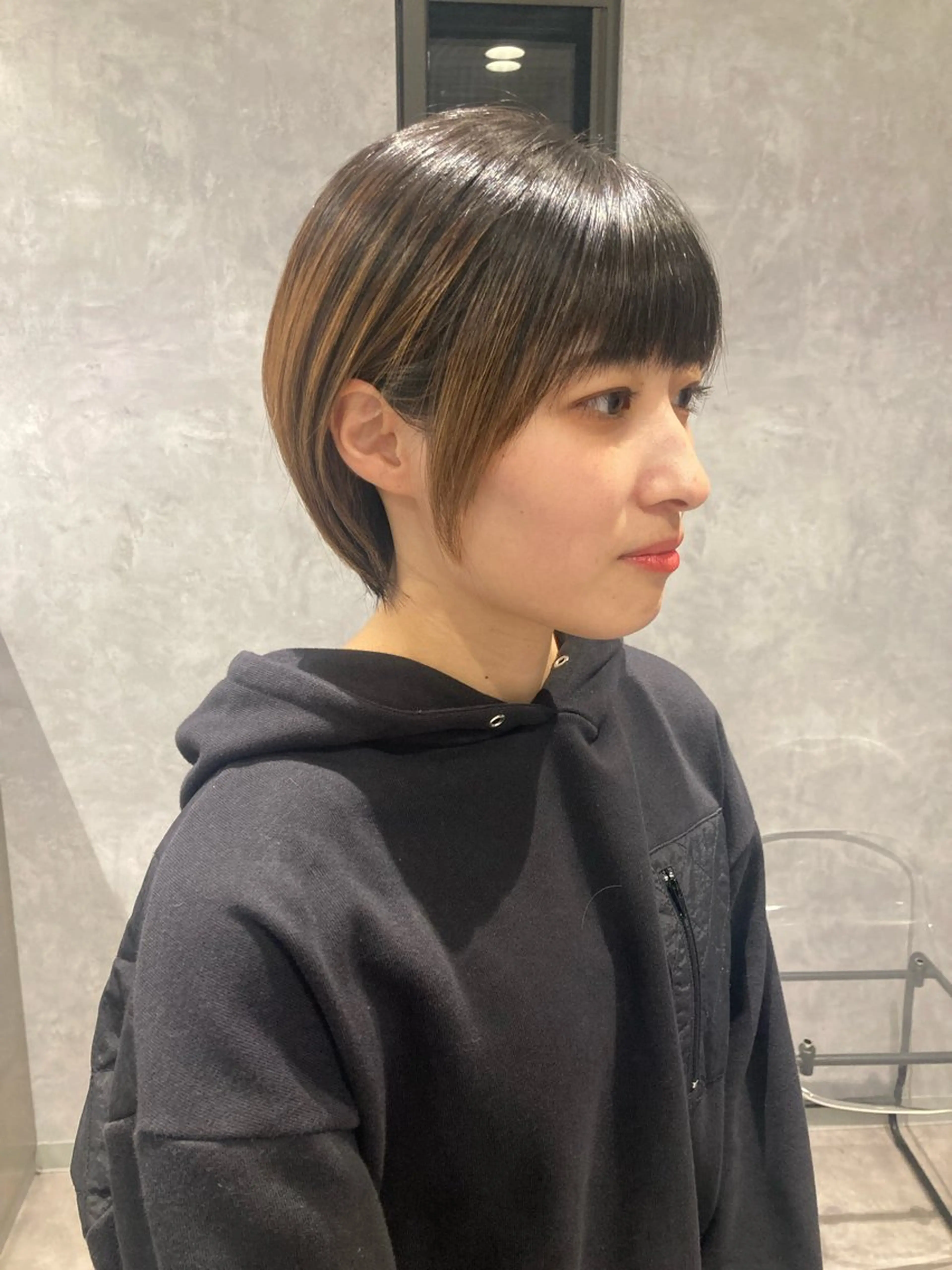 ショート HEDI所属・茨木 まひろのヘアスタイル