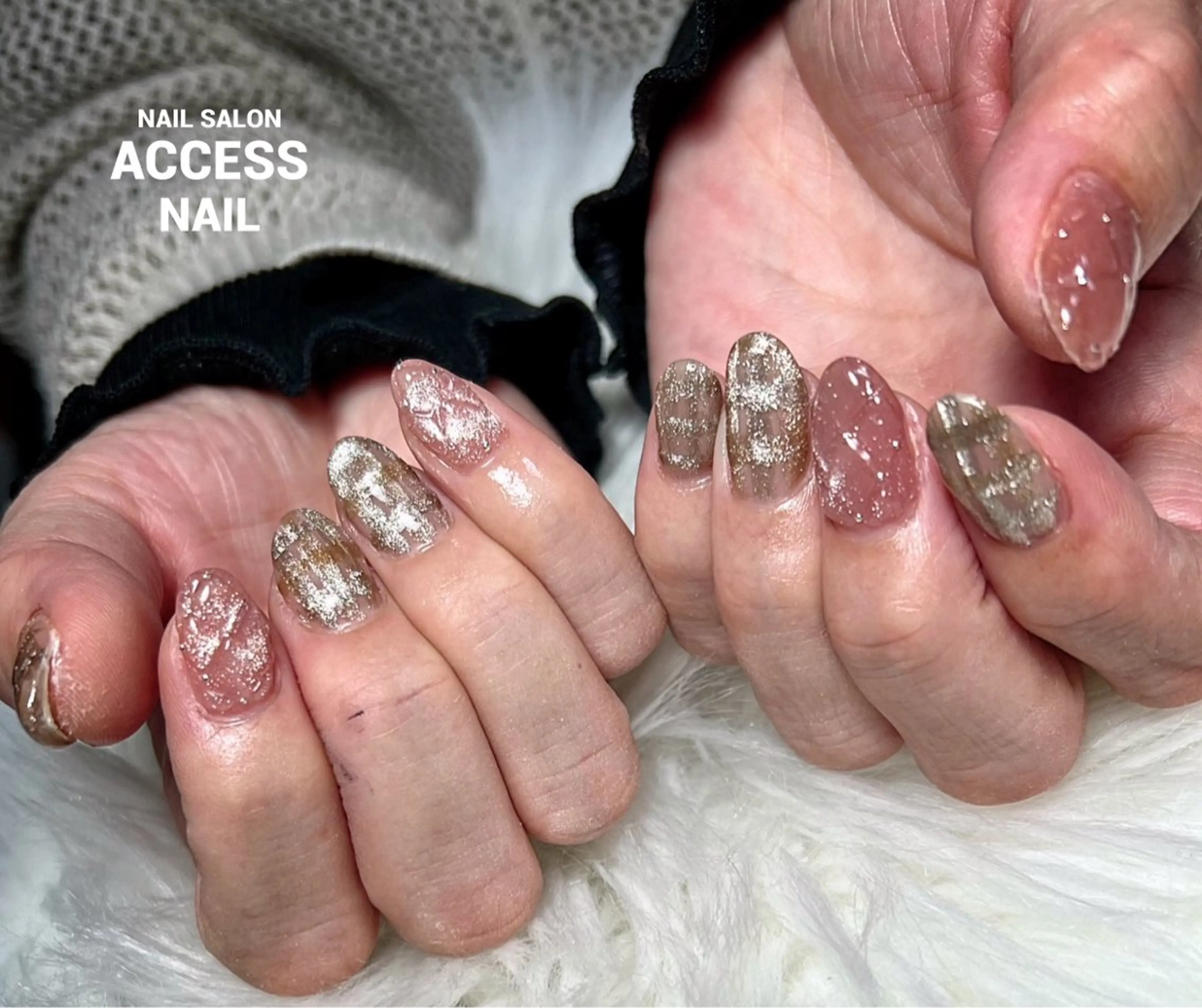 ネイル access nailのネイルデザイン
