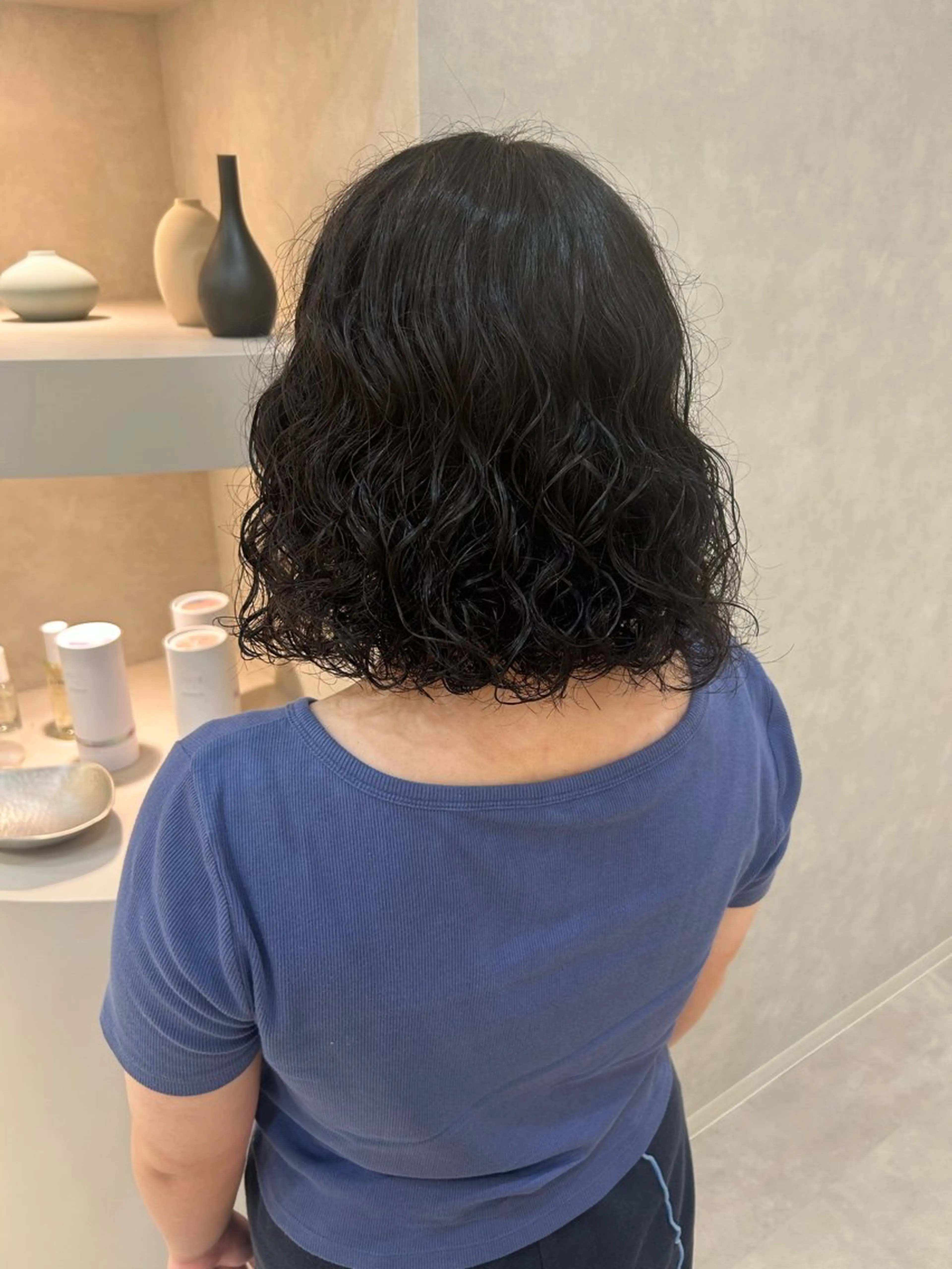 ミディアム 齋藤 菜々実のヘアスタイル