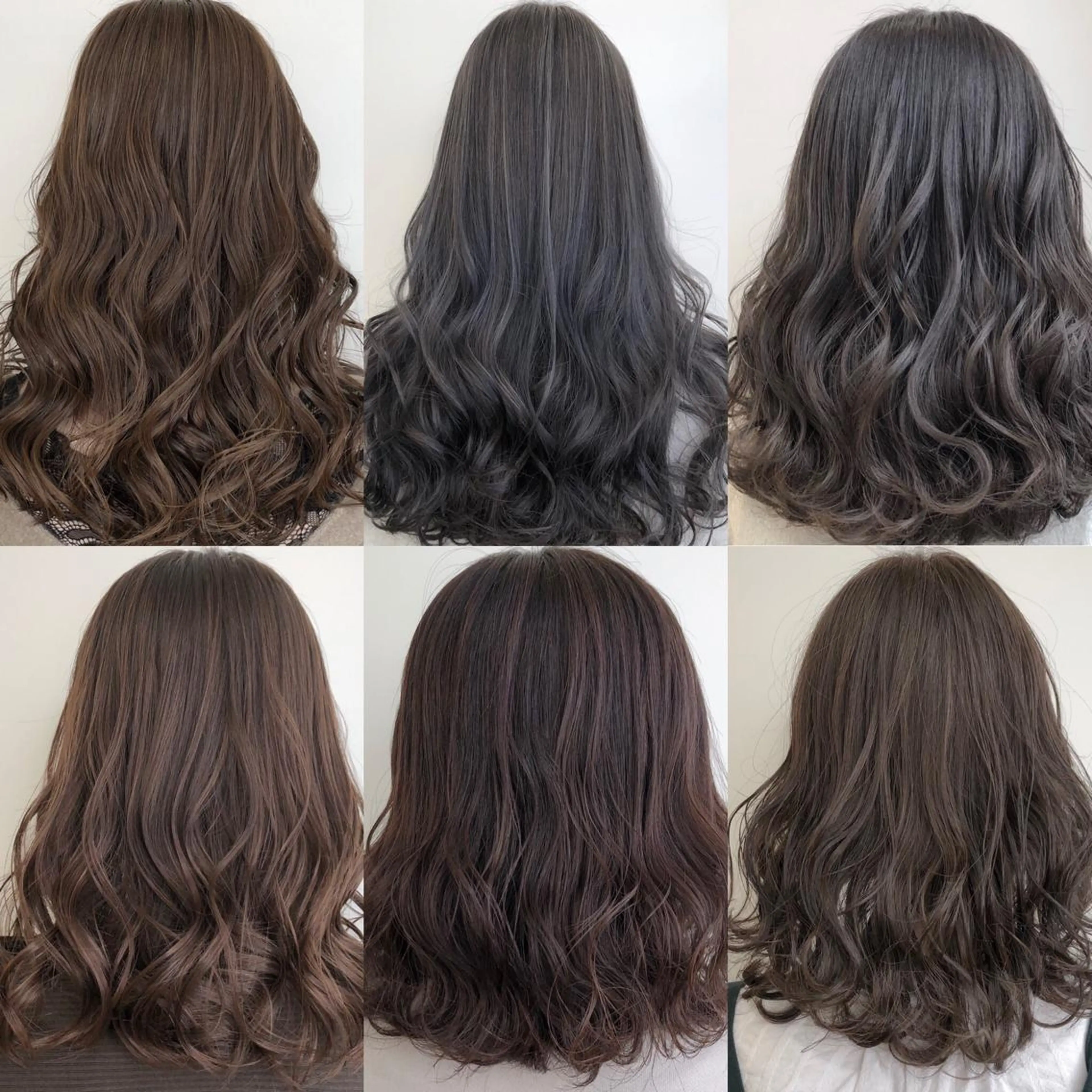 セミロング カラー ハイライトカラー ハイライト SALOWIN神戸三宮East店所属・【透明感、艶髪】西村 有司のヘアスタイル