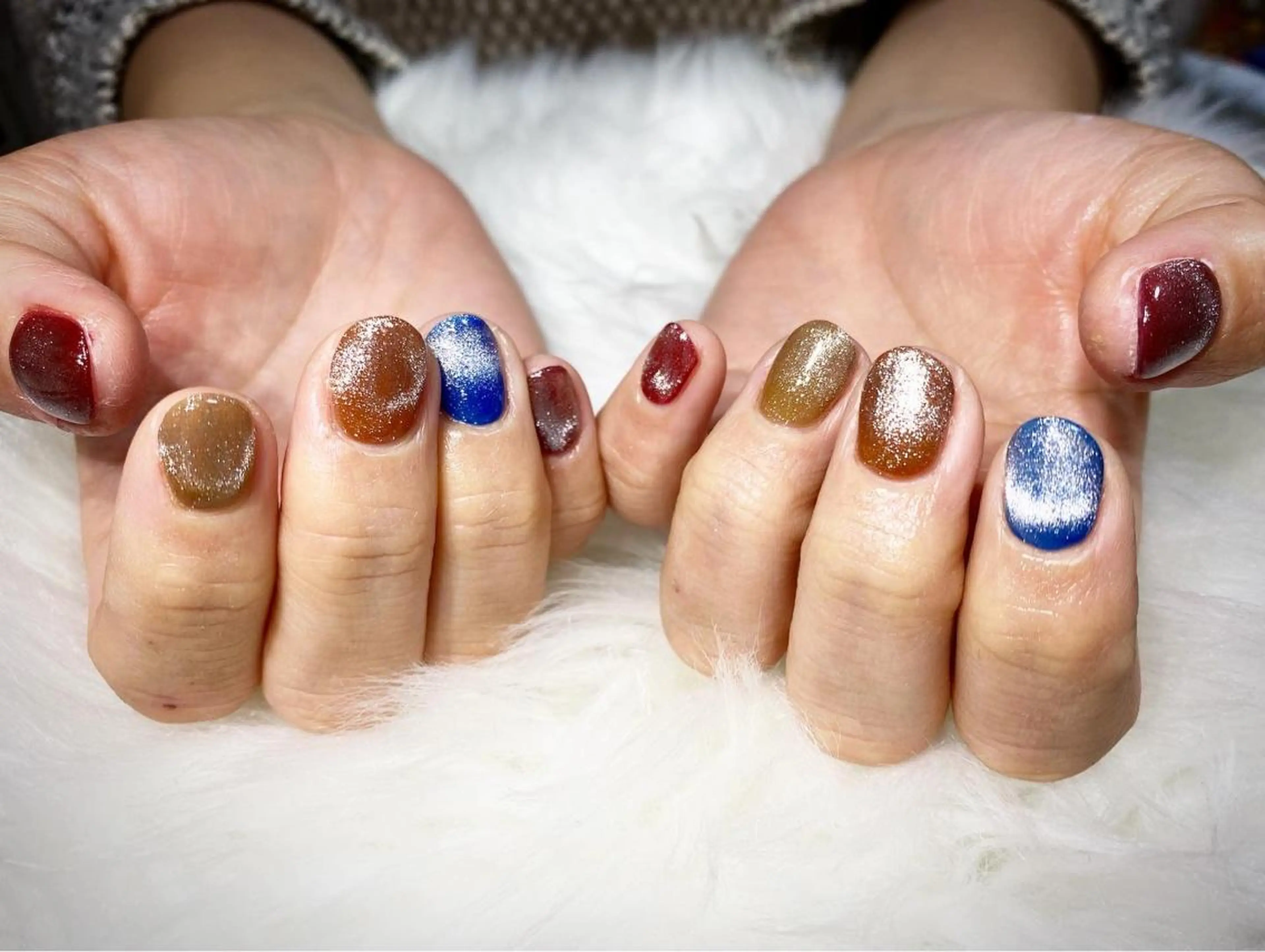 ネイル マグネットネイル ハンドネイル P. nailのネイルデザイン