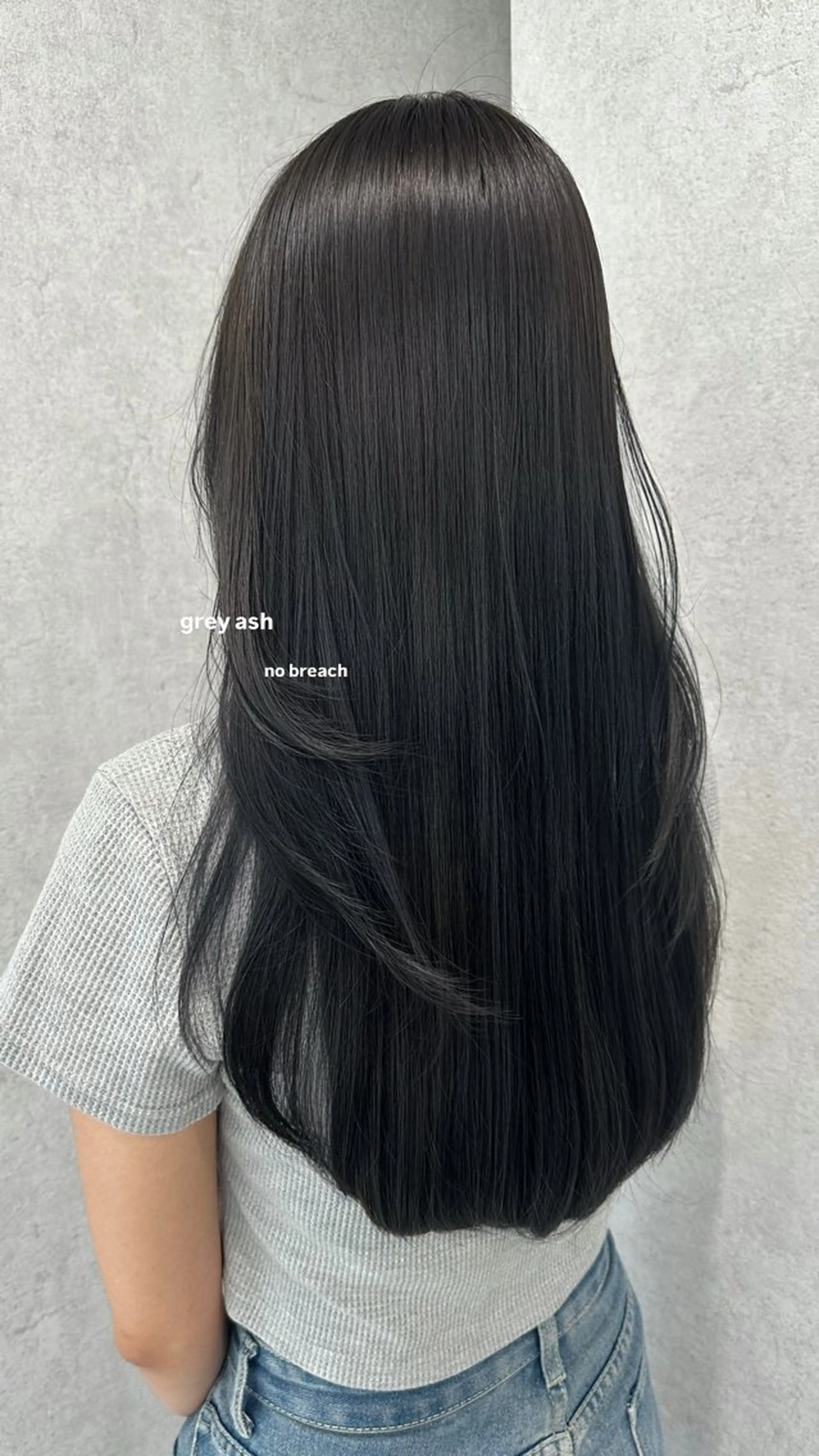 ロング カラー カット ヘアカラー トリートメント v-lab studio所属・韓国レイヤーカット/ 艶カラー/ noaのヘアスタイル