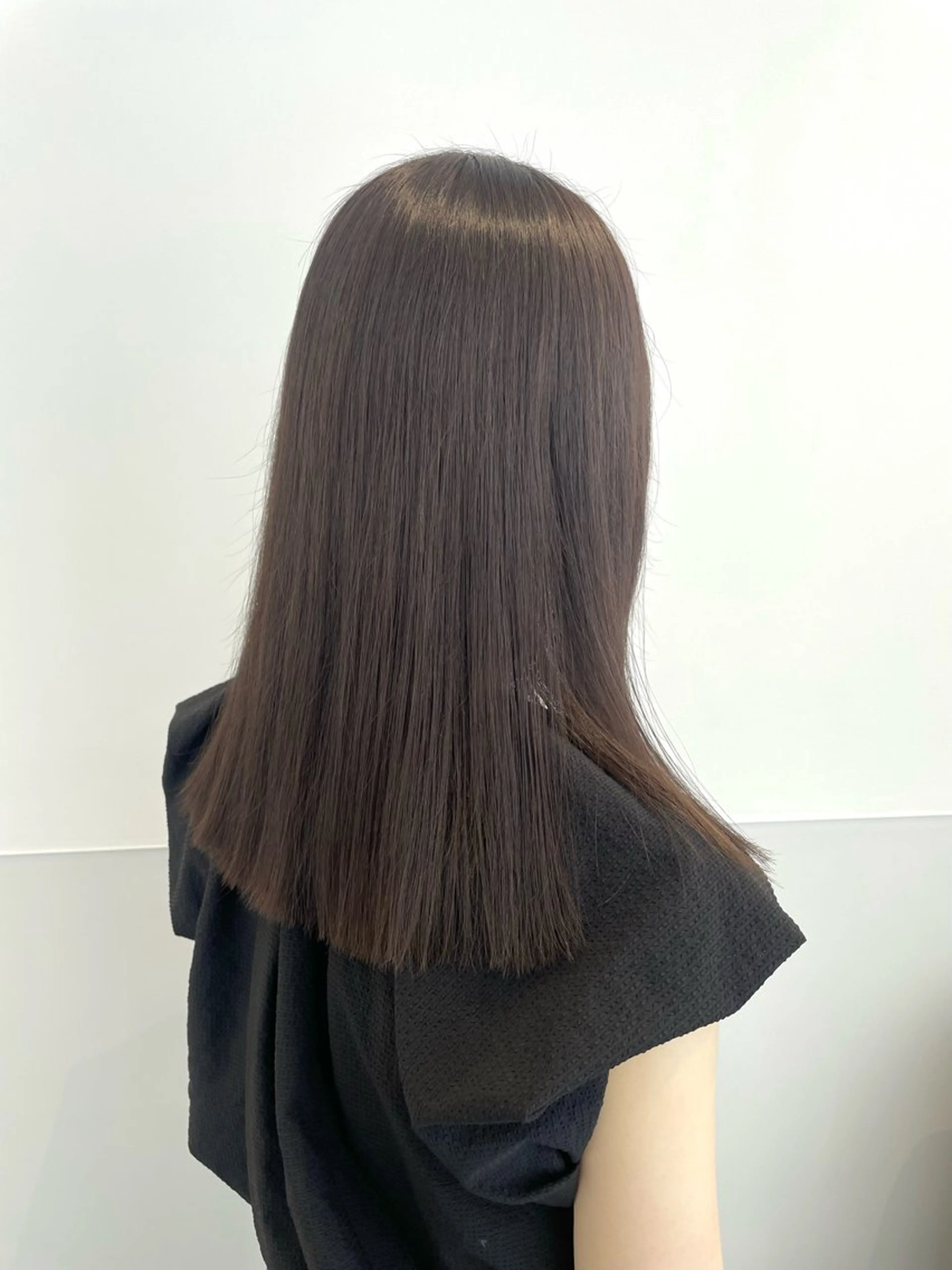 セミロング カラー GPIP 近藤沙樹のヘアスタイル