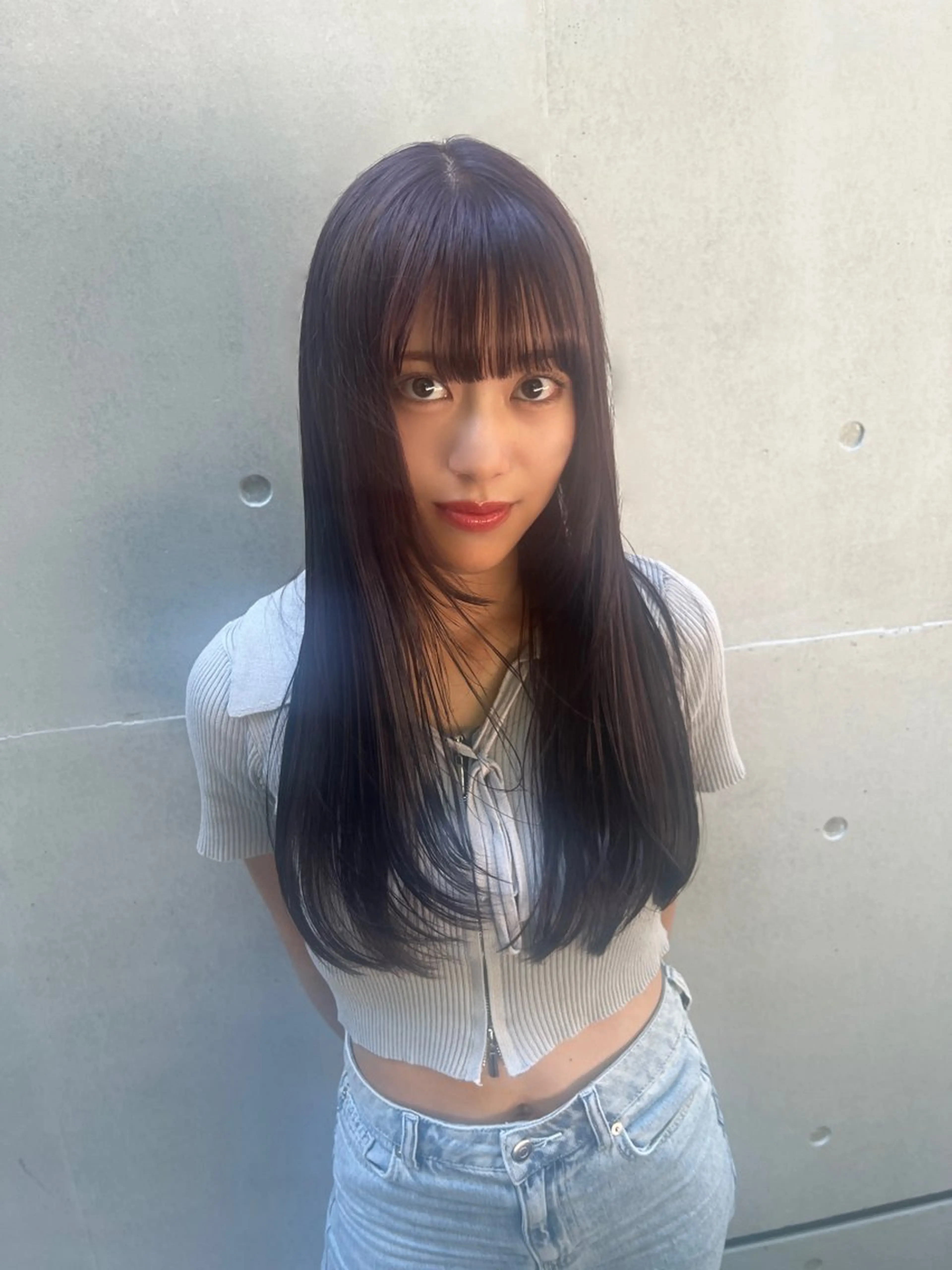 ロング カラー オシャレなスタイル つくりますのヘアスタイル