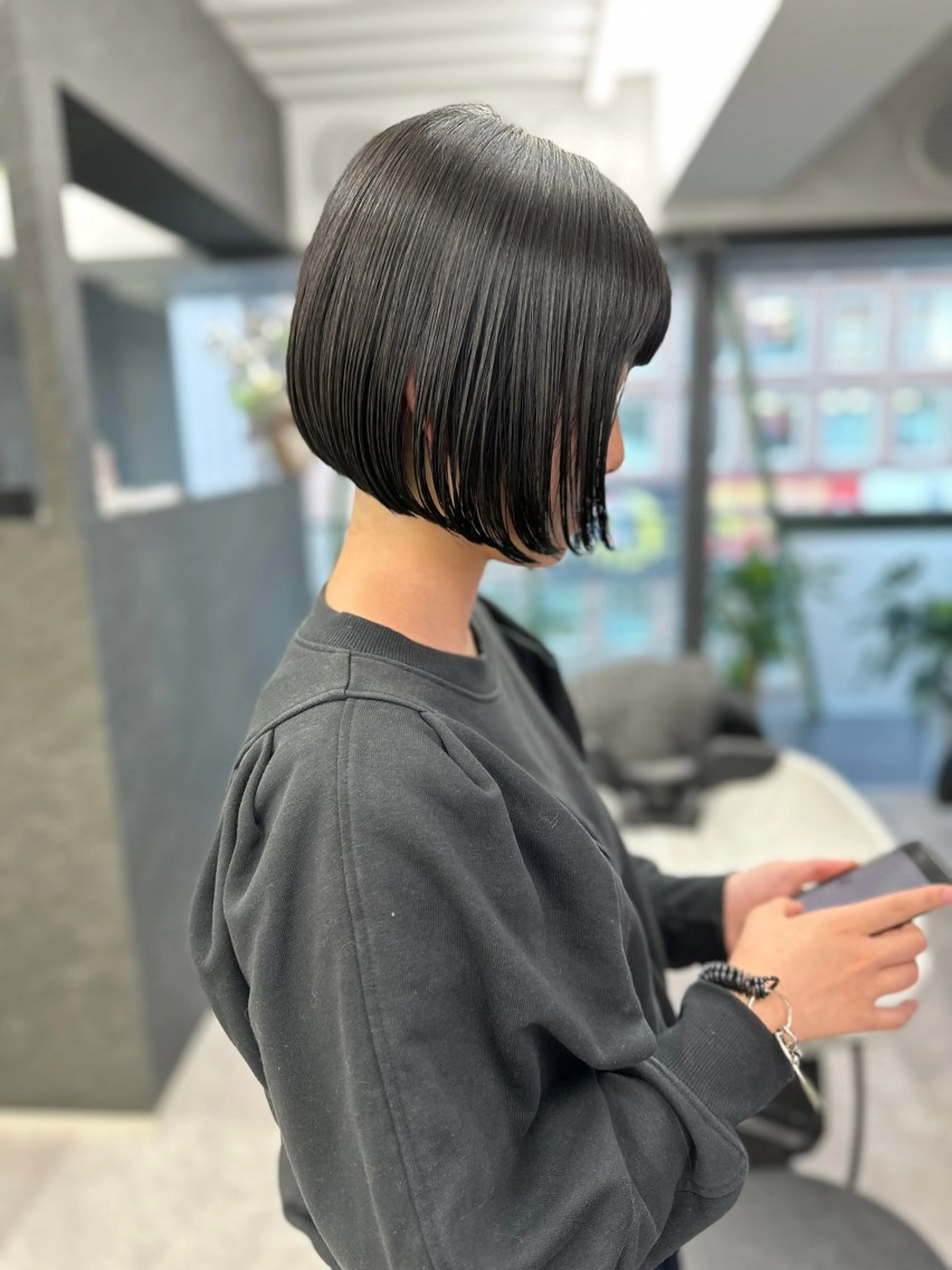 【期間限定‼️】カット+髪質改善縮毛矯正+トリートメントの写真