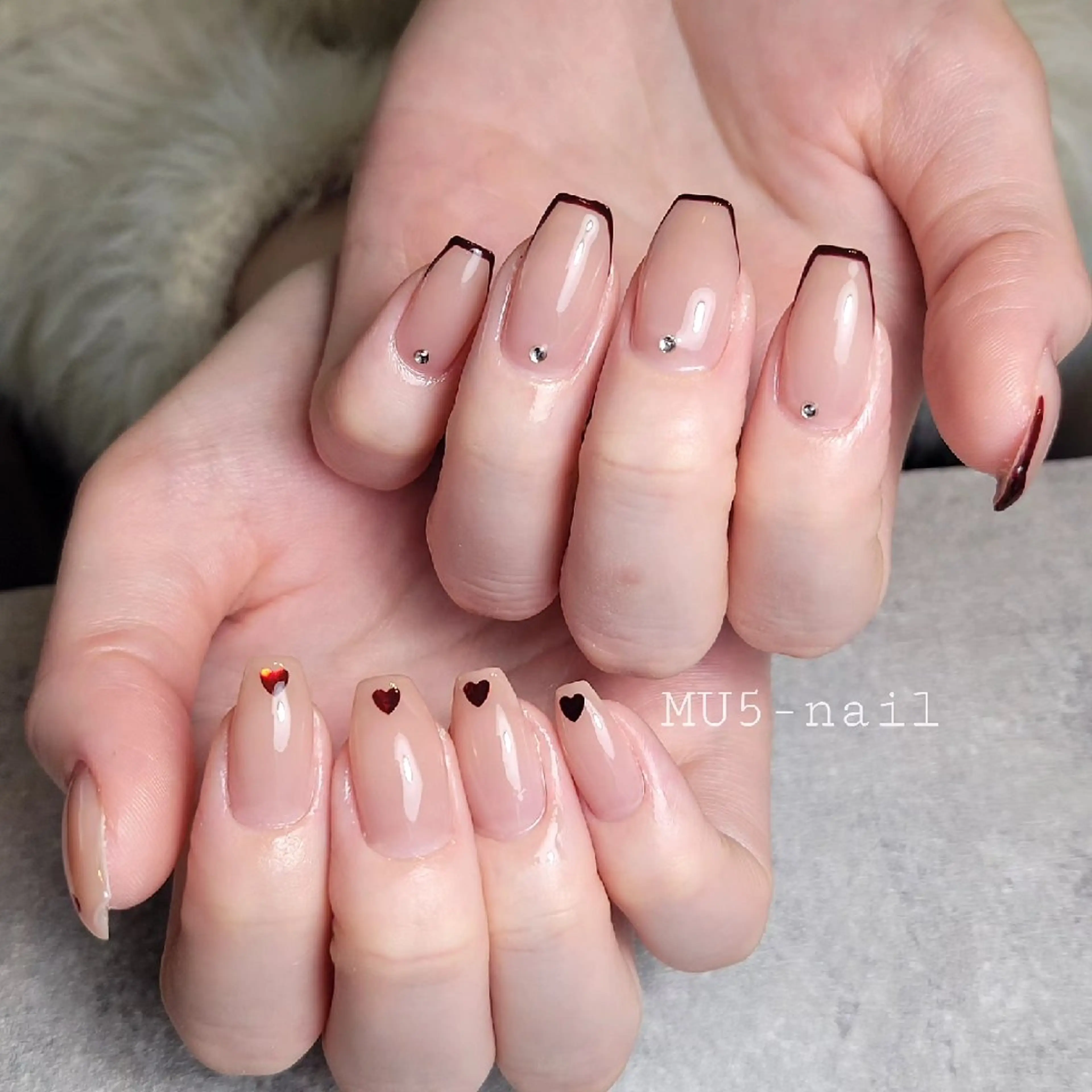 初回他店・当店オフ込み☆Simpleジェルアートやり放題90分ウォーターケア込の写真