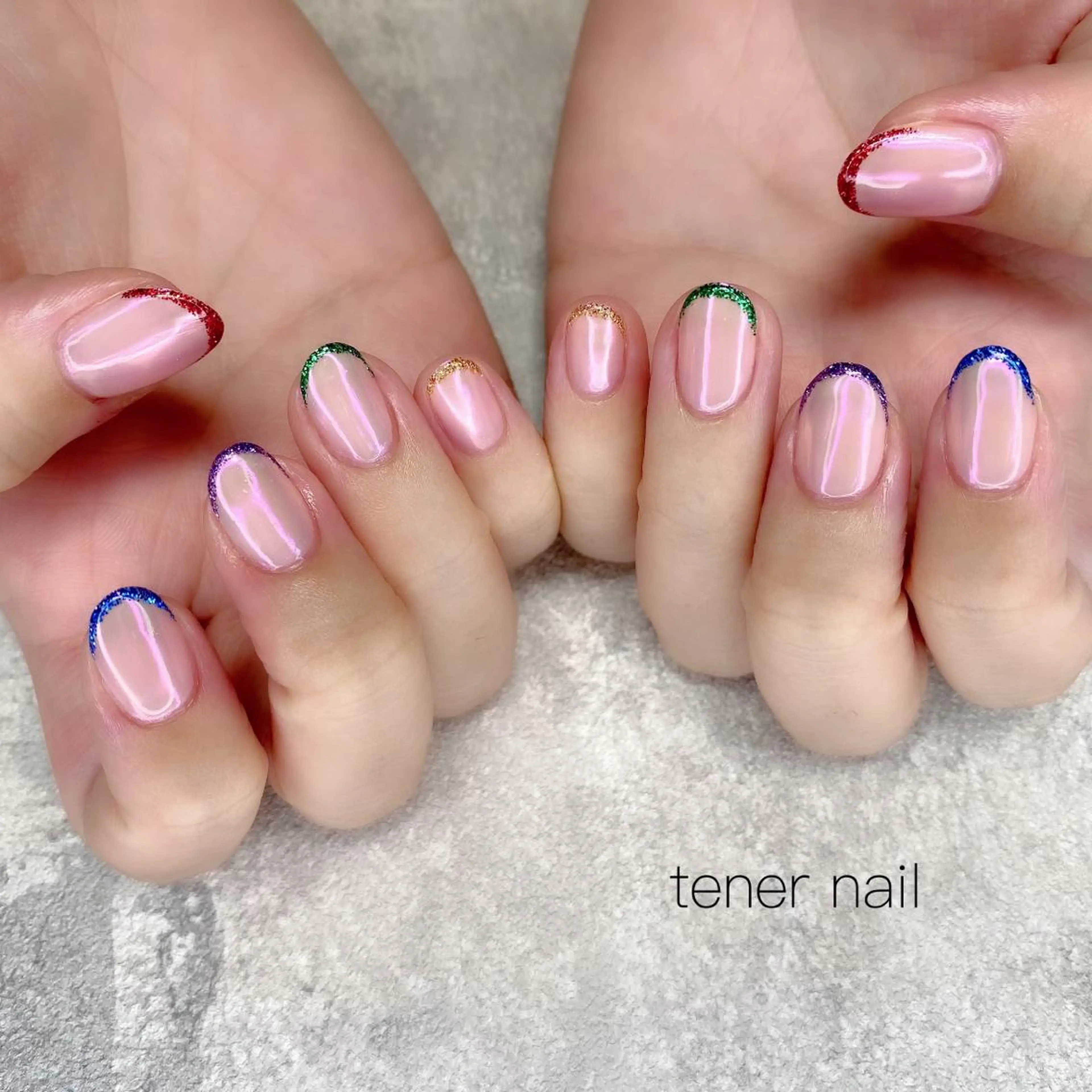ネイル フレンチネイル tener  nail  テネルネイル所属・テネルネイル tener nailのネイルデザイン