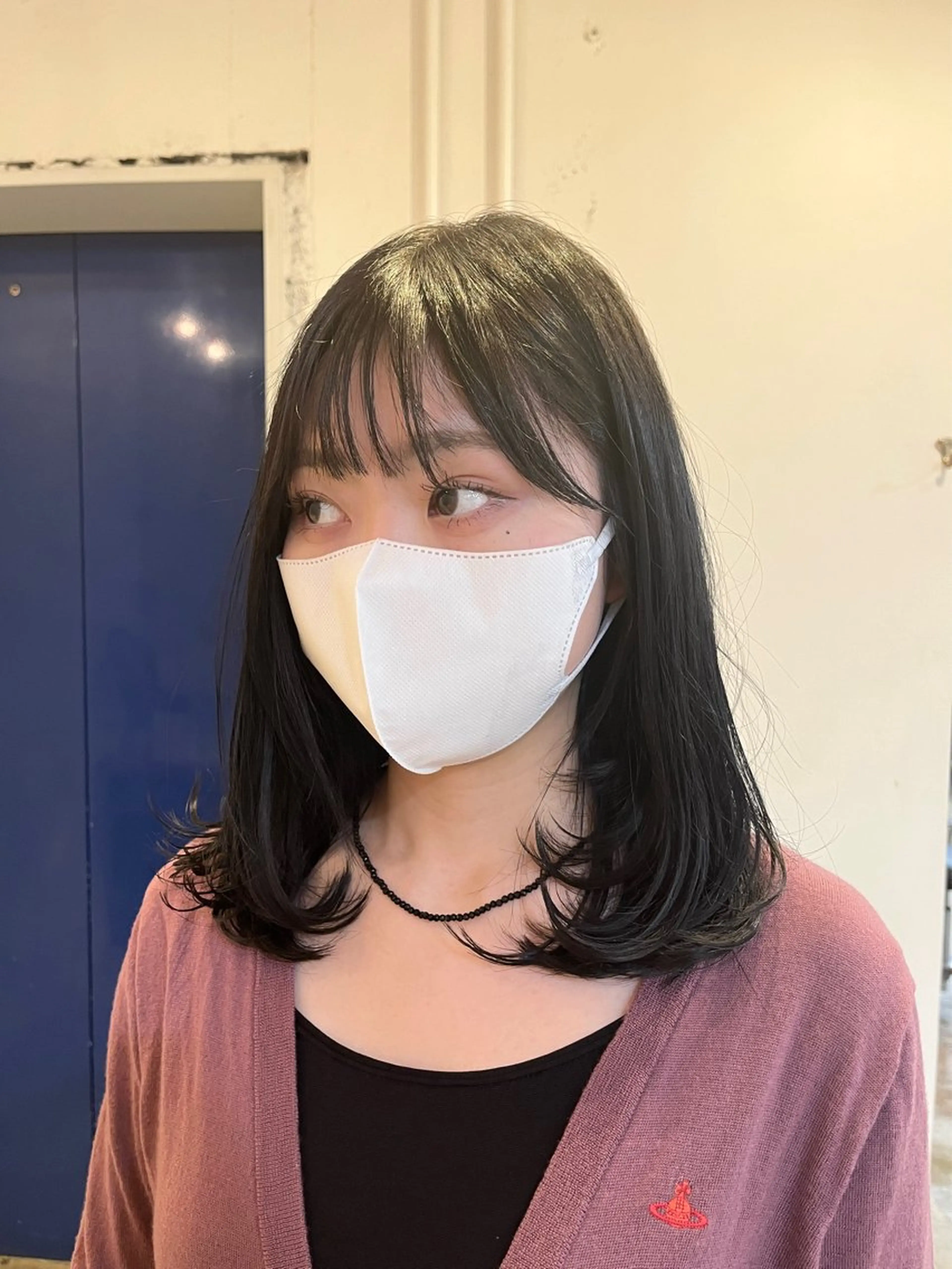 ミディアム カラー カット ヘアカラー トリートメント RYOMA/ 似合わせ🎧🤍のヘアスタイル