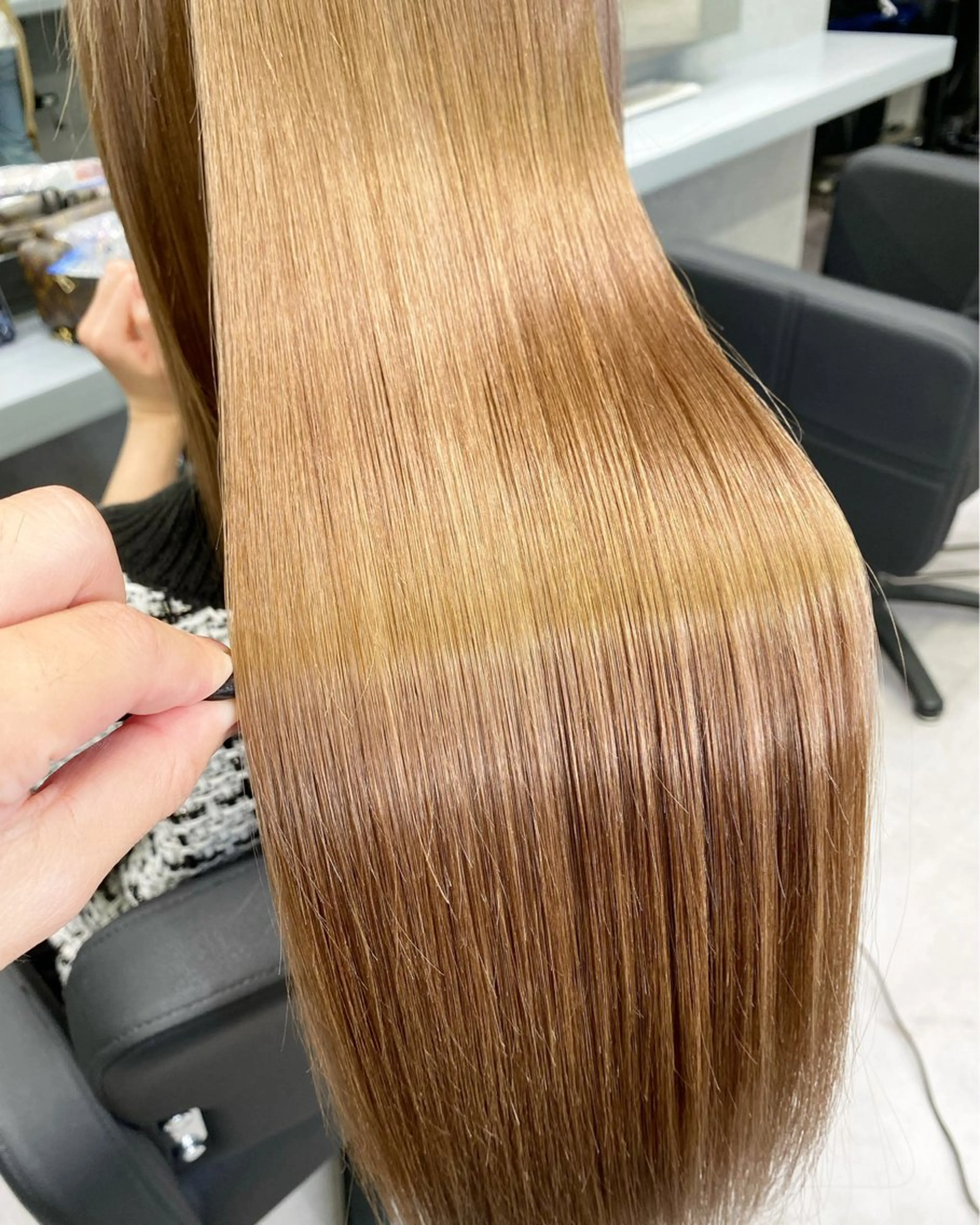 ロング 髪質改善 トリートメント ヘアサロンelyts 表参道店のヘアスタイル