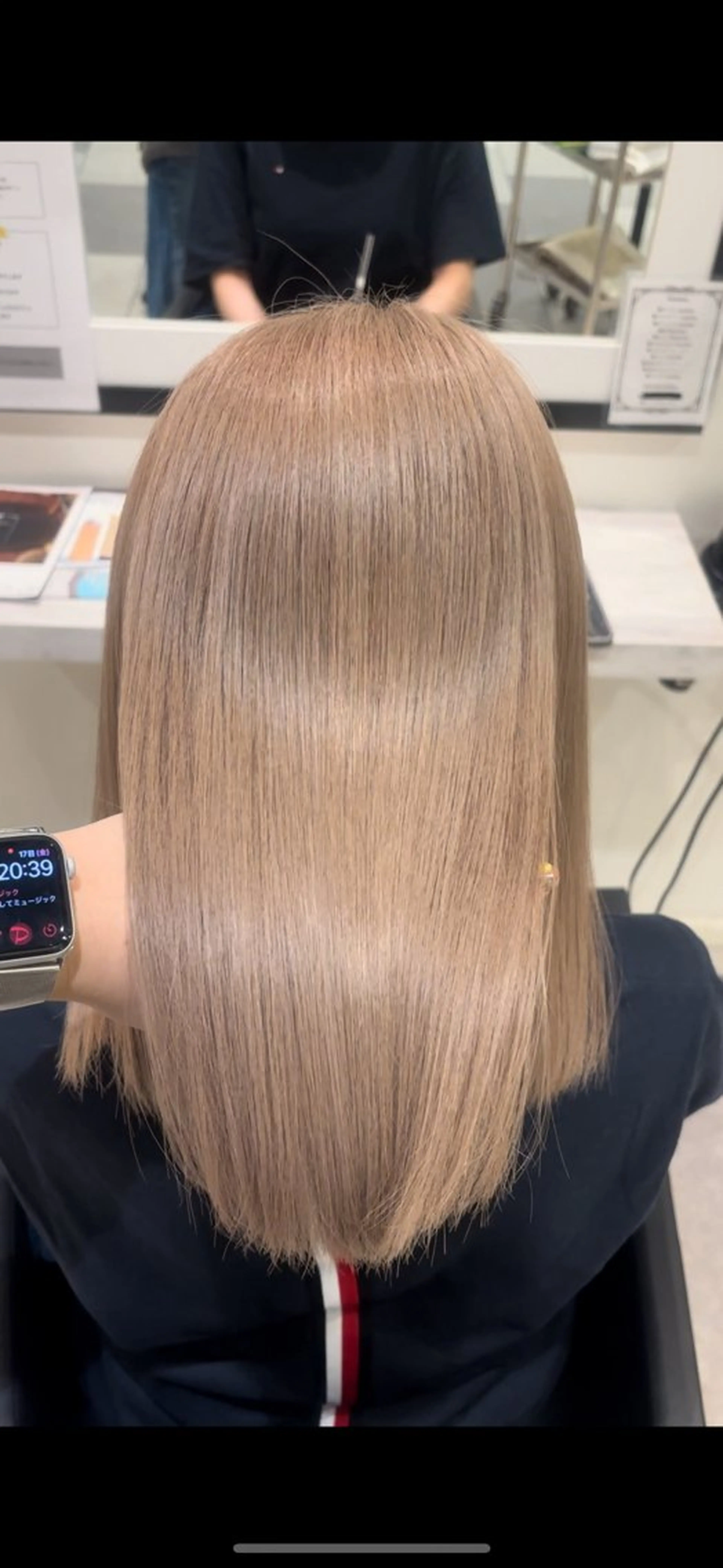 ミディアム カラー3000円🦋 鈴木思音のヘアスタイル