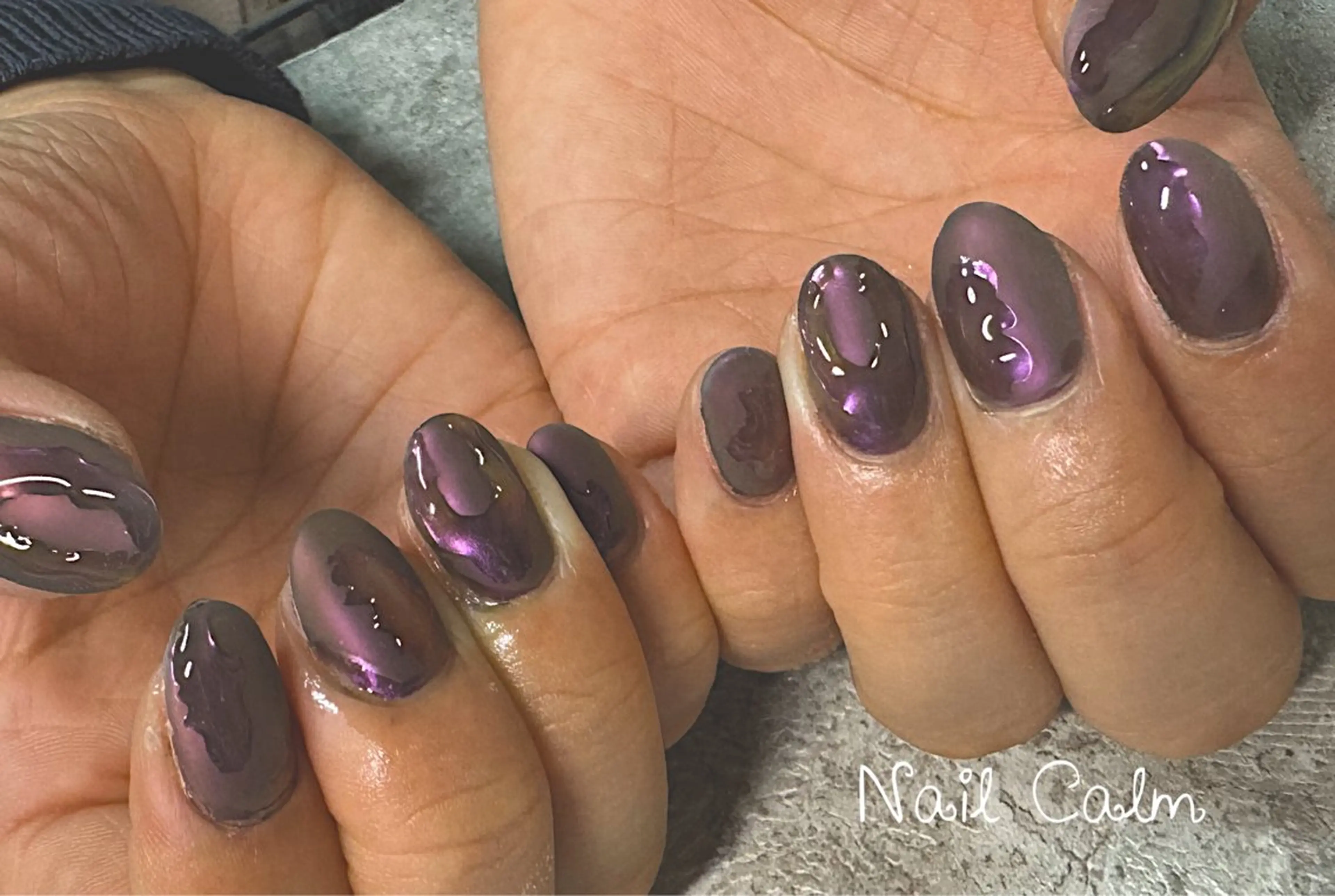 ネイル アートネイル ミラーネイル ハンドネイル Nail Calm所属・プライベートサロン Calmのネイルデザイン