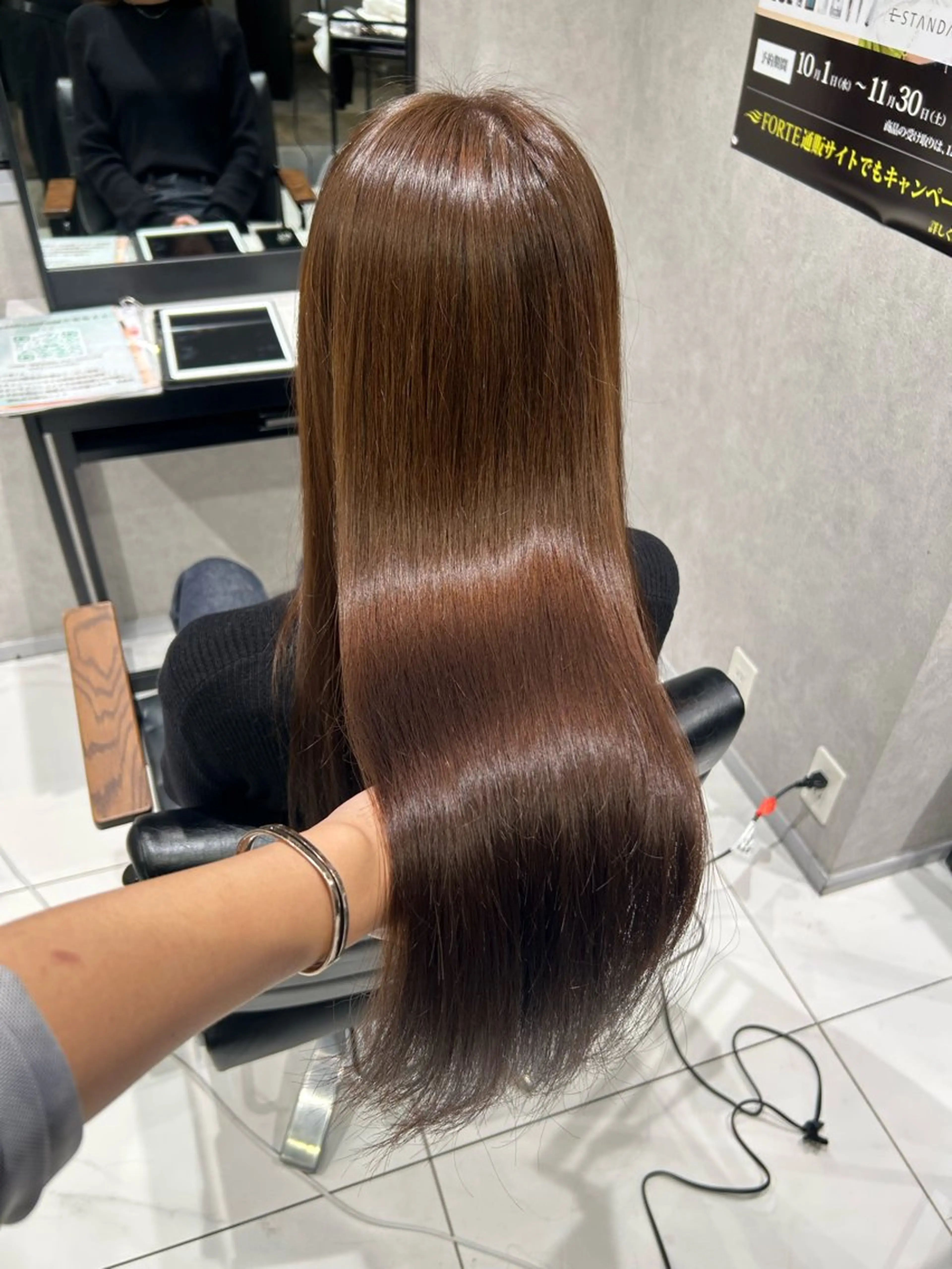 カラー ダブルカラー ヘアカラー 透明感カラー💙 束感まつげ🪼海月のヘアスタイル