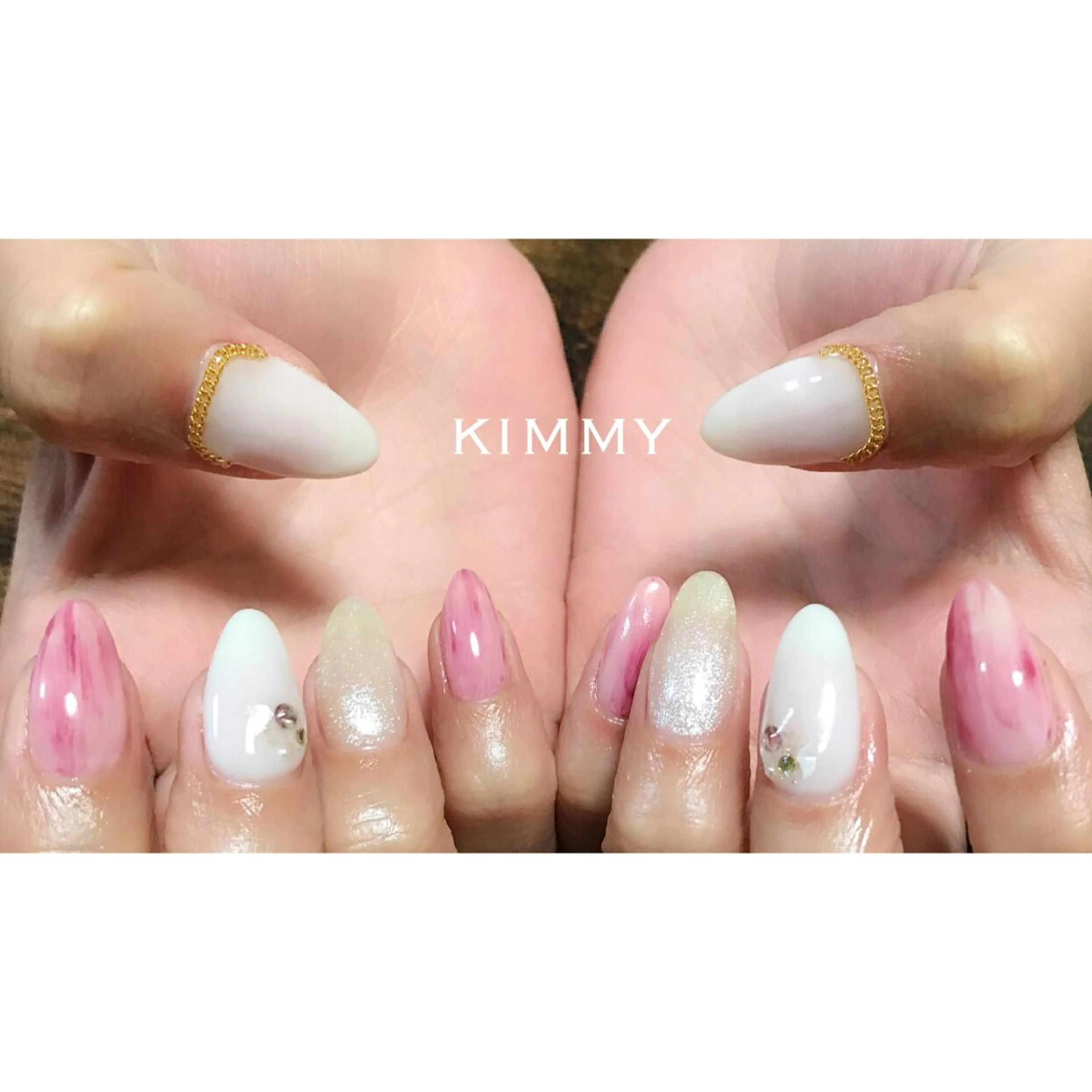 ネイル ハンドネイル kimmy nailsのネイルデザイン