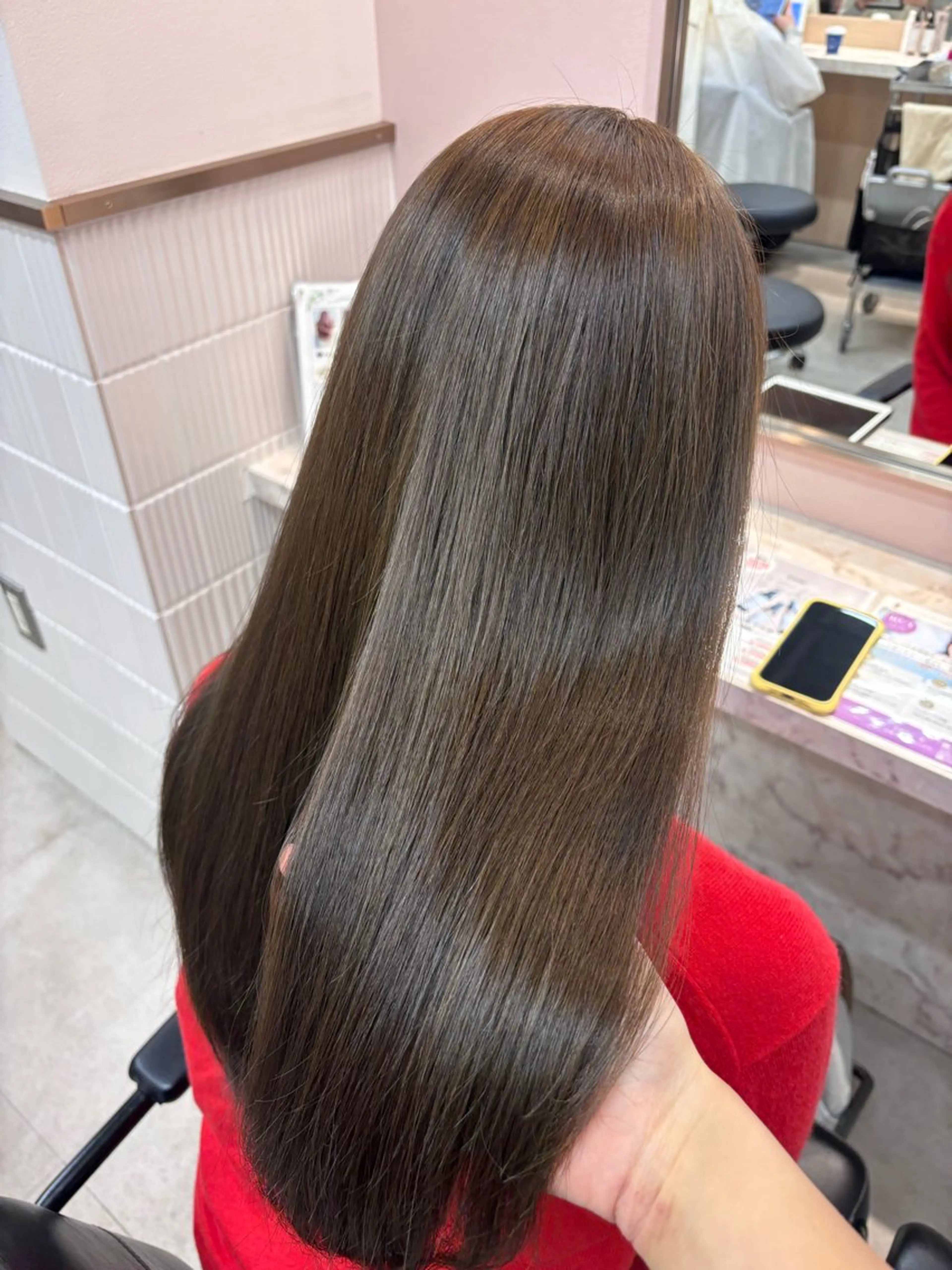 ロング 中村 紅葉のヘアスタイル