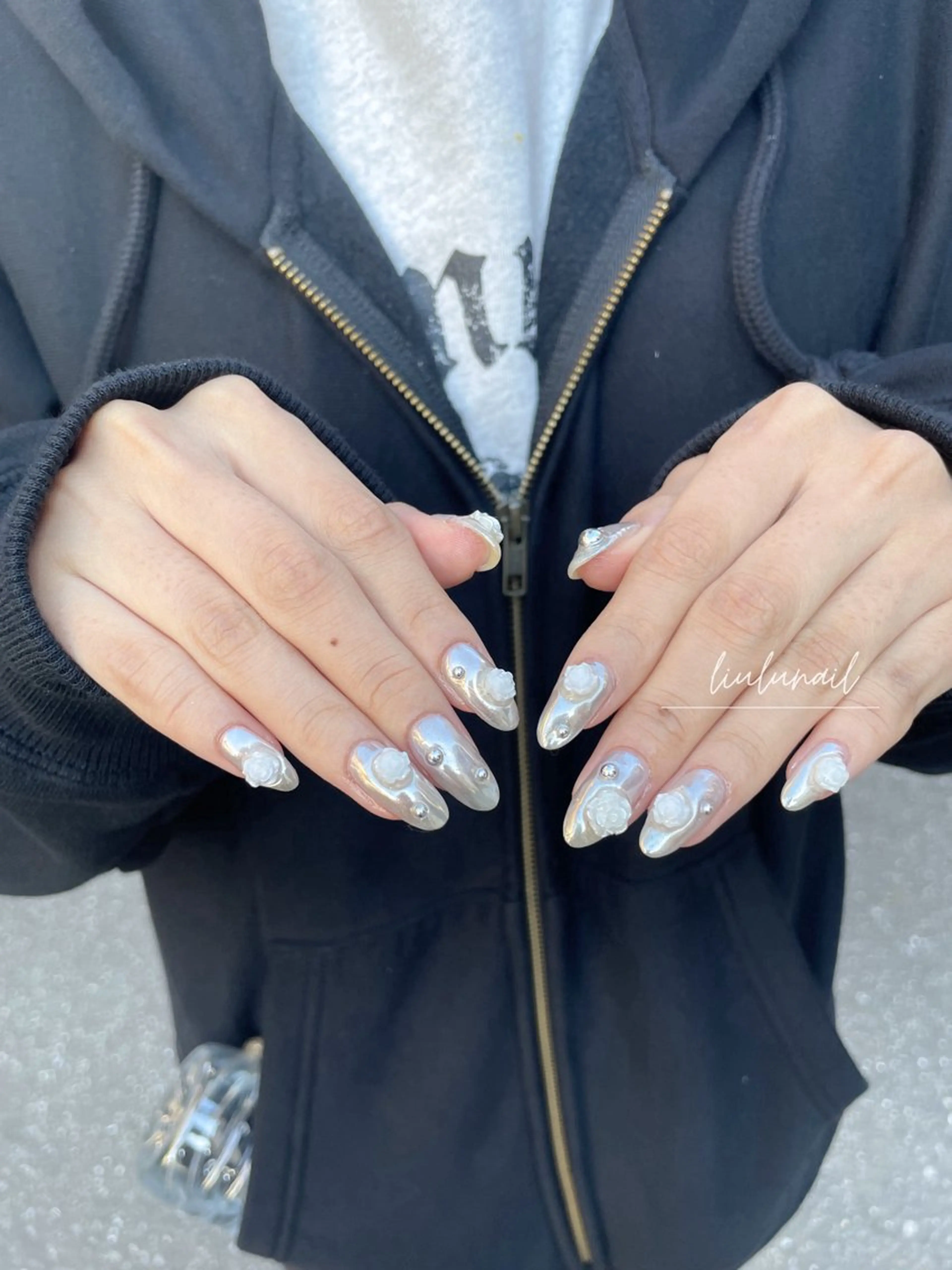 ネイル ハンドネイル liulu nailのネイルデザイン