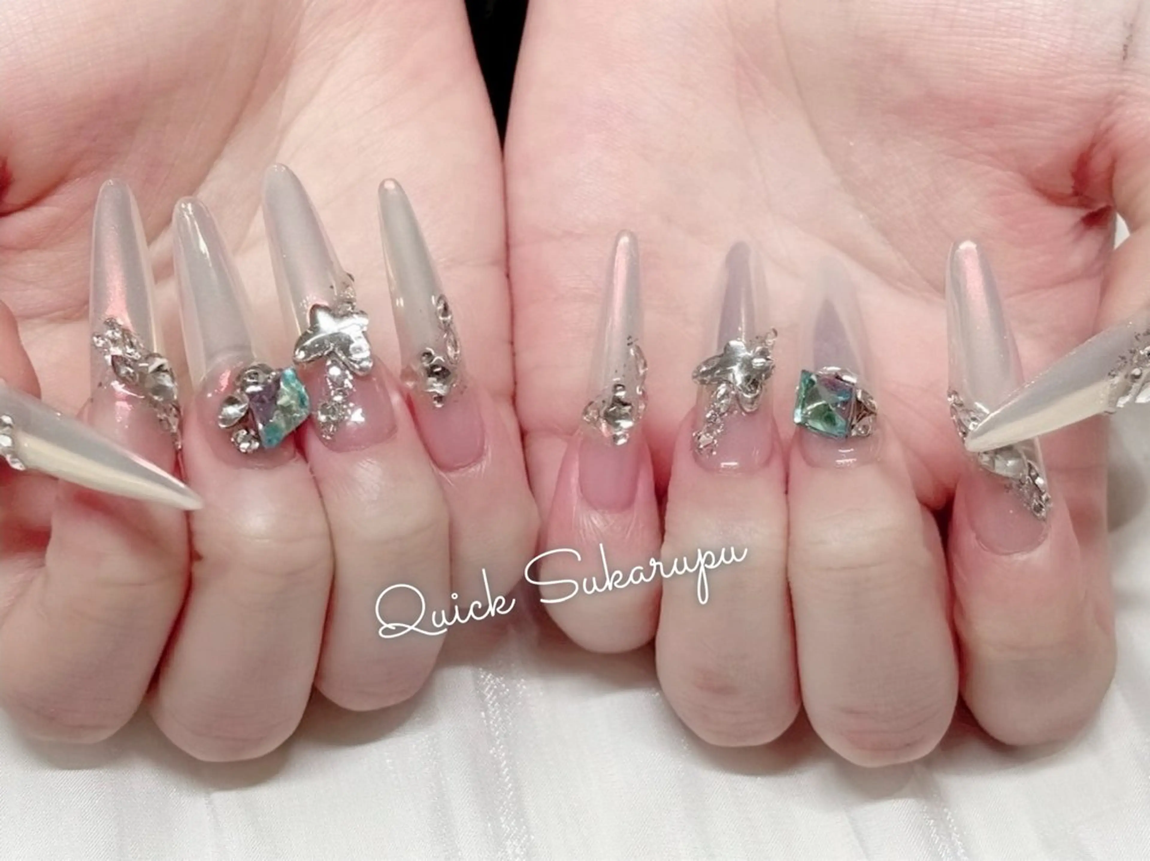 ネイル ハンドネイル Quick Sukarupu新宿のネイルデザイン