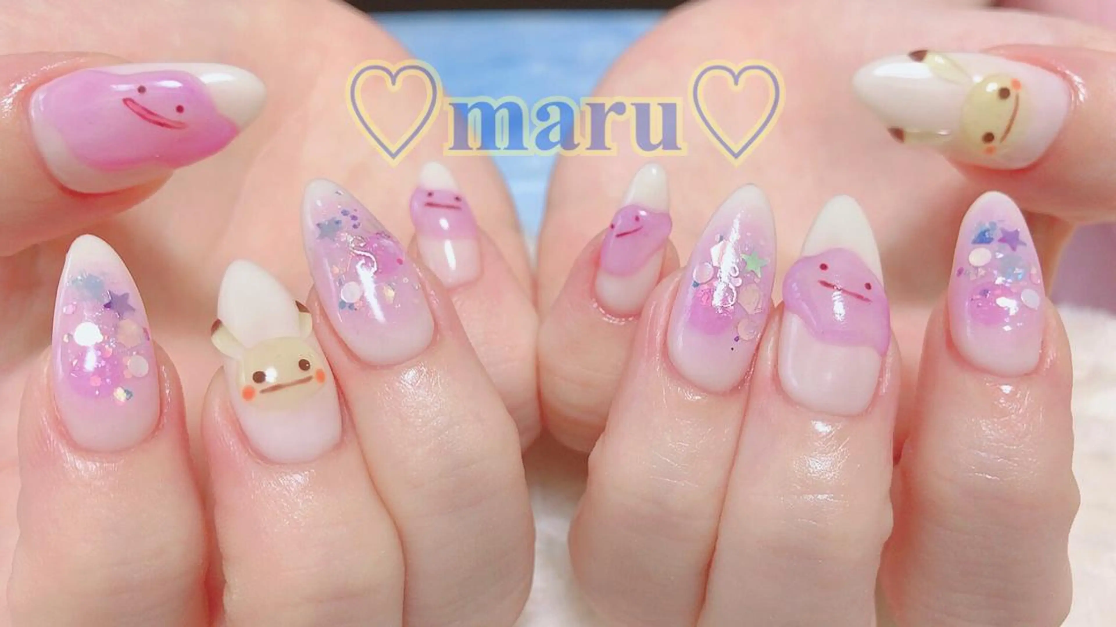 ネイル ハンドネイル フットネイル まるみ ♡のネイルデザイン