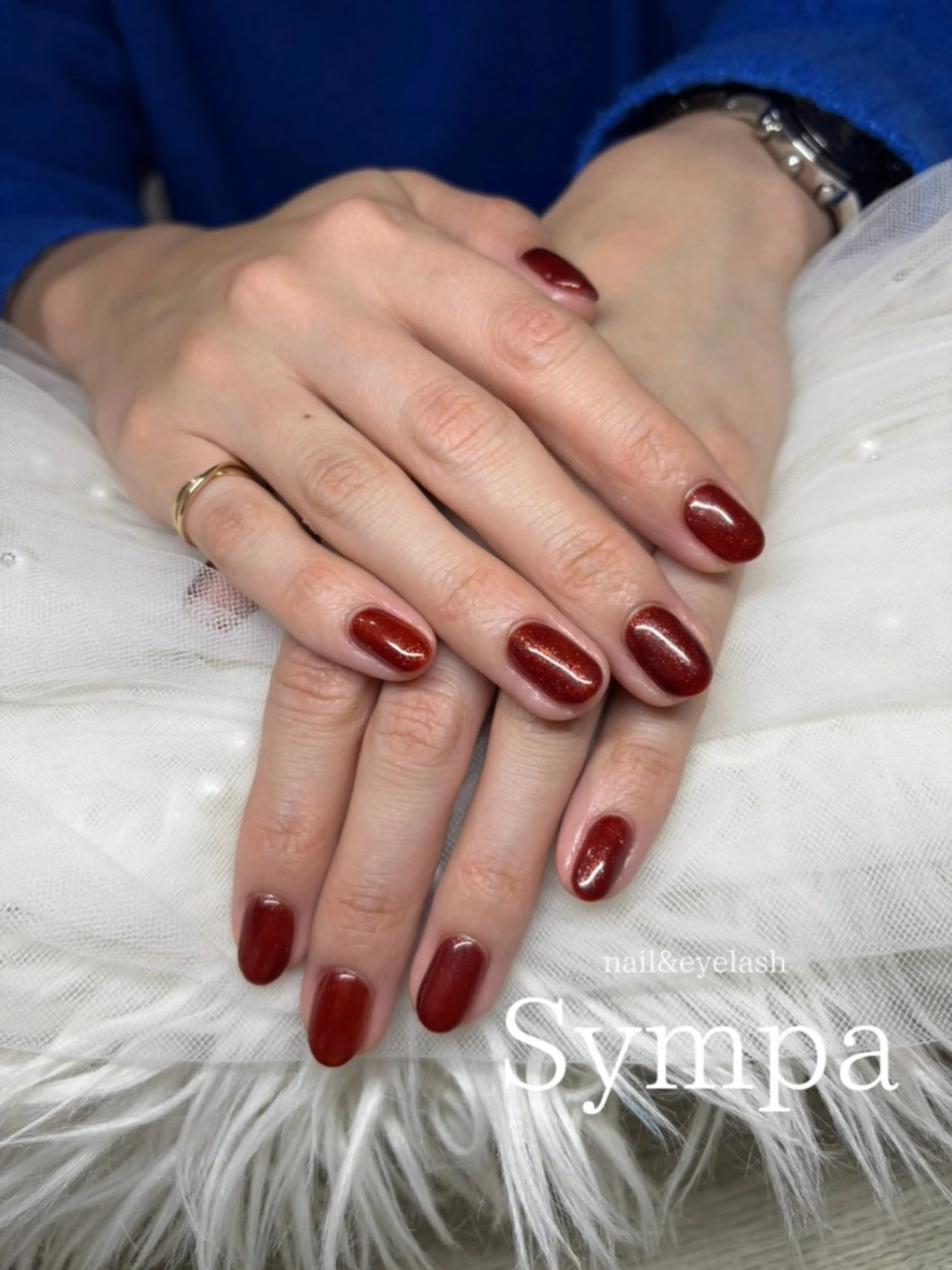 ネイル ラメ(グリッター) ハンドネイル Sympa🐰 AMiのネイルデザイン