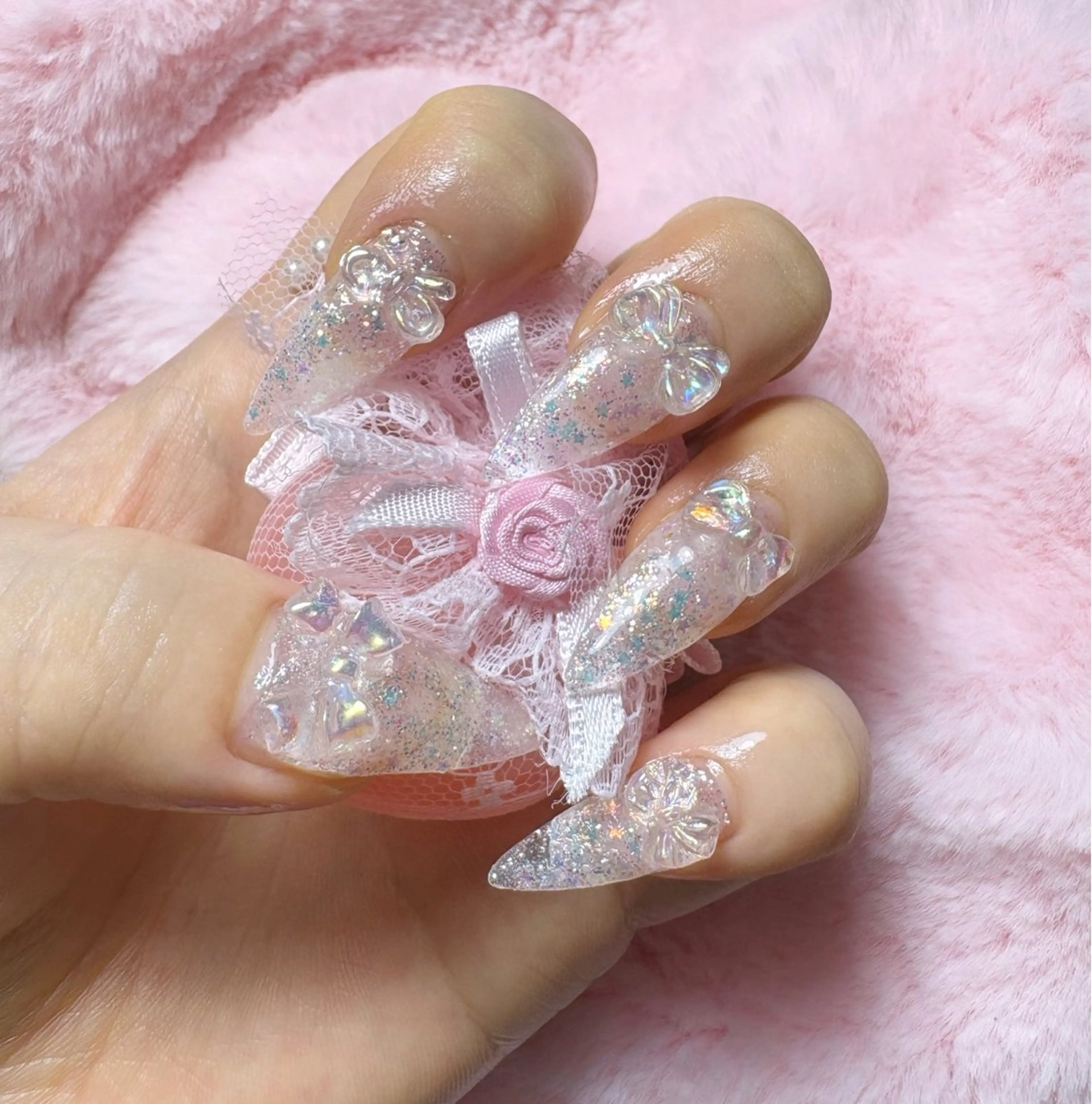 ネイル キラキラネイル Lino'b所属・Lino'b@ Airiのネイルデザイン