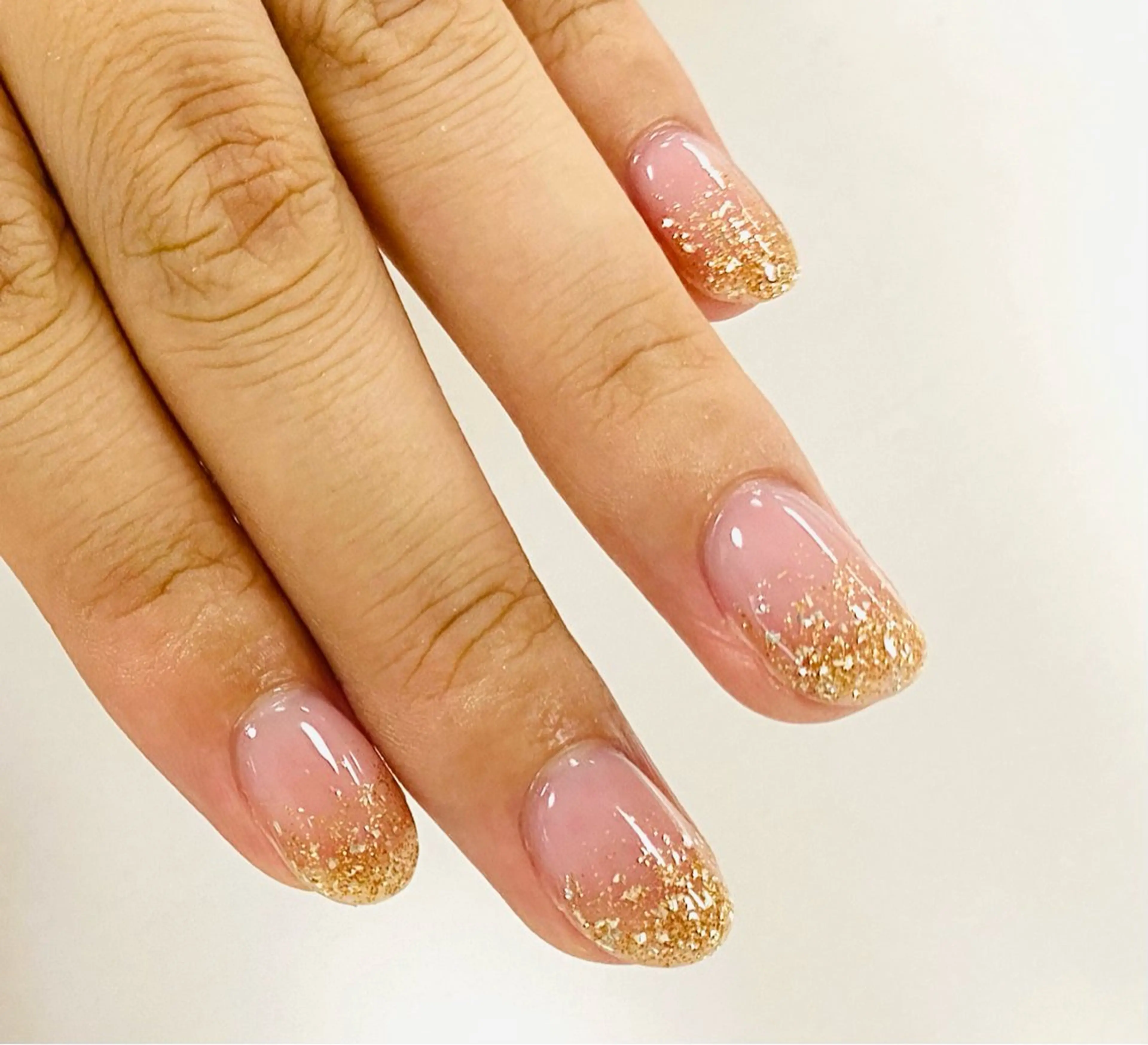 ☆ハンド◆オフなし◆ラメグラデーションの写真