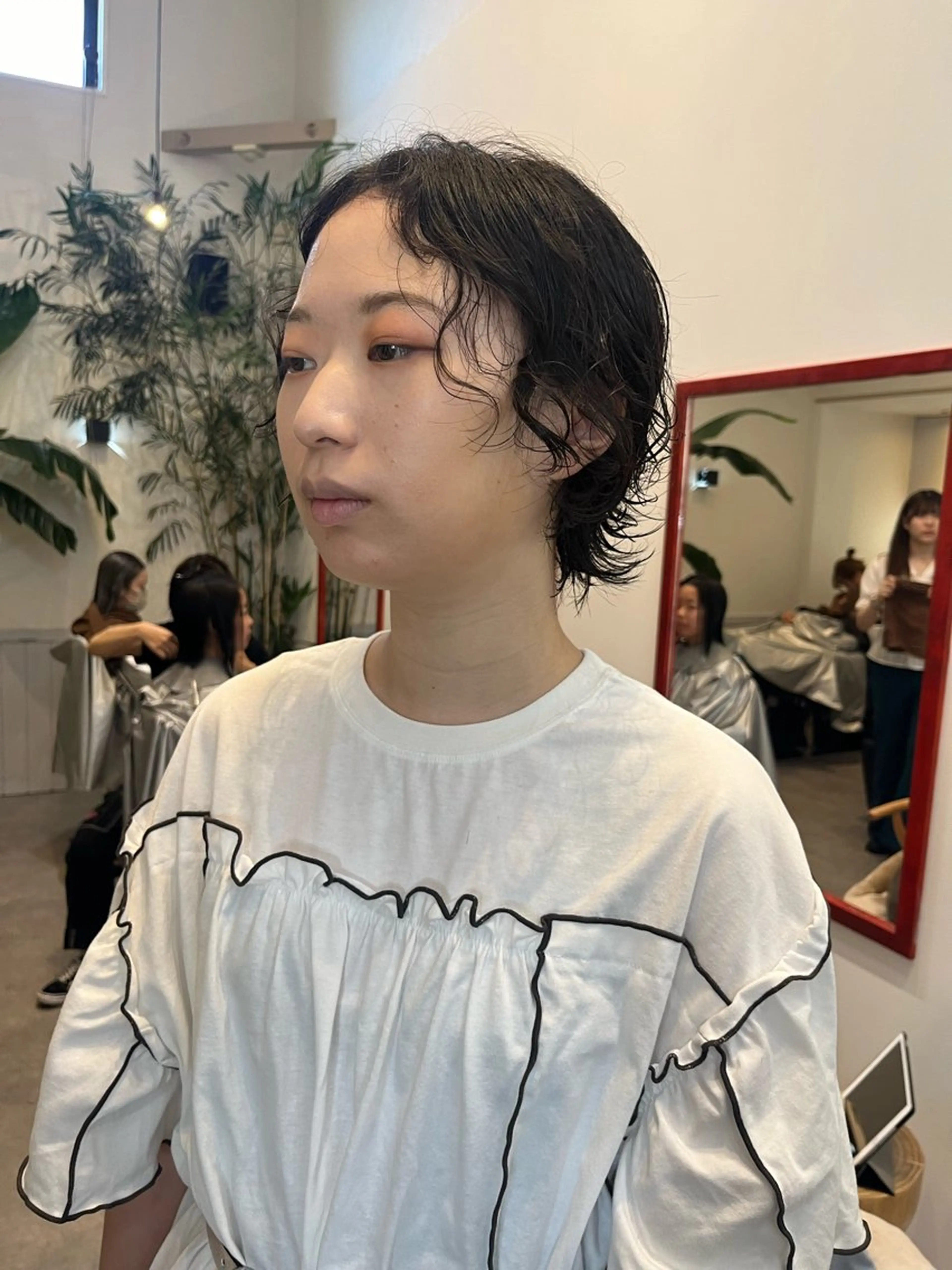 ショート パーマ 金沢市/美容師/ 岡島由希美のマツエク・マツパデザイン