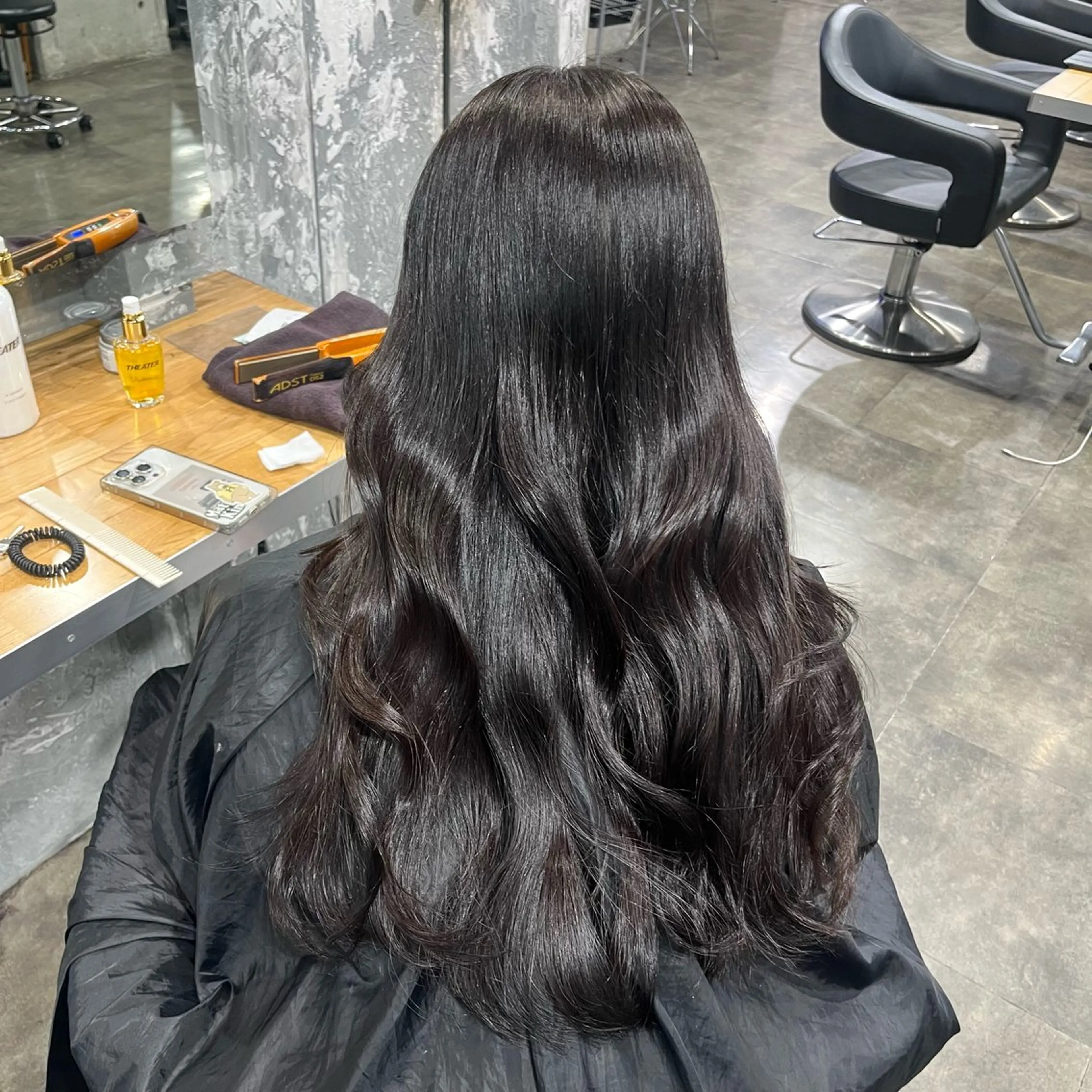 ロング カラー ヘアアレンジ 🥣大人っぽ韓国 スタイル🥣アヤノのヘアスタイル