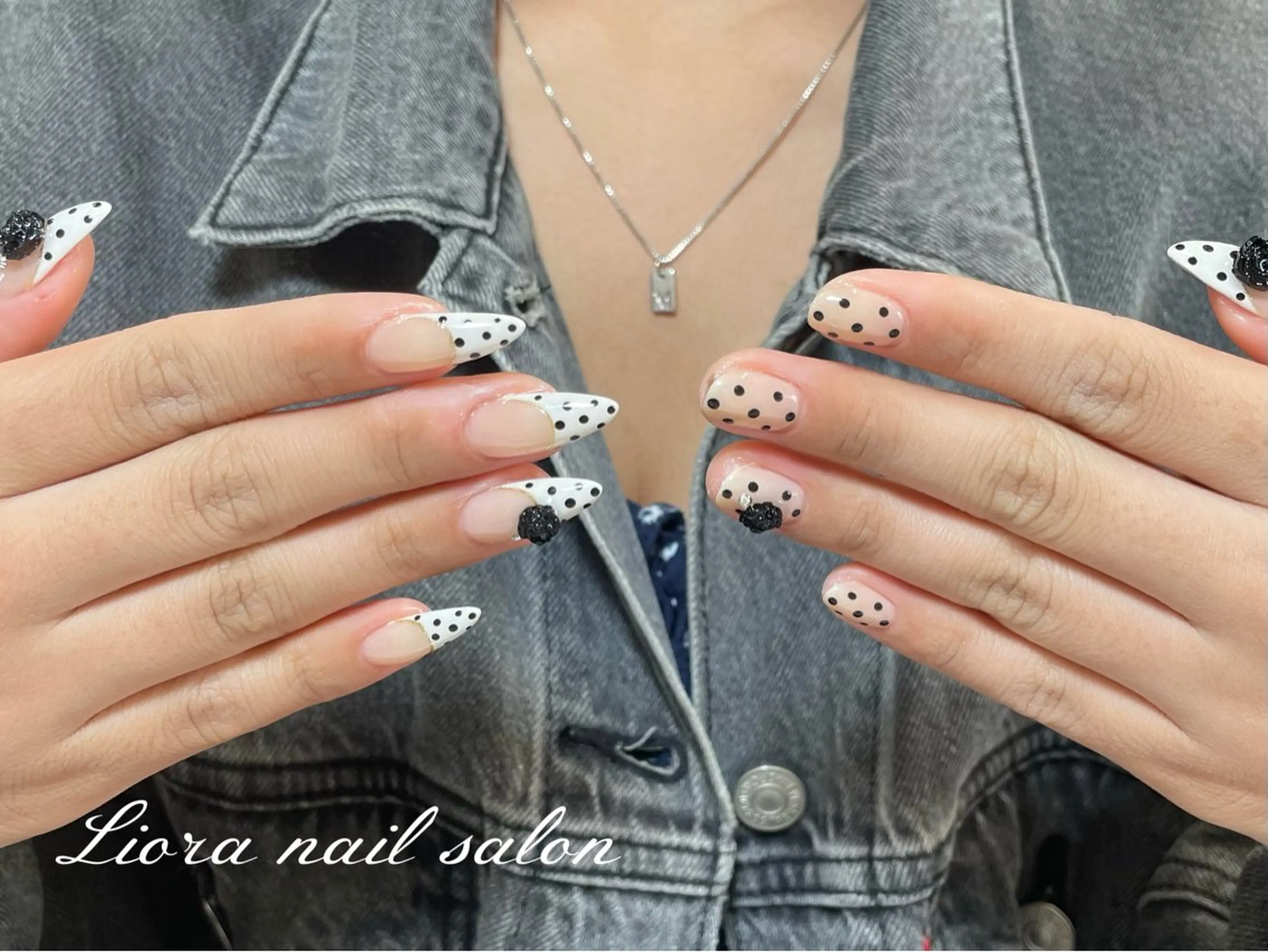 ネイル チークネイル フットネイル フレンチネイル ジェルネイル ガーリー ハンドネイル Liora nail スカルプ専門店のネイルデザイン