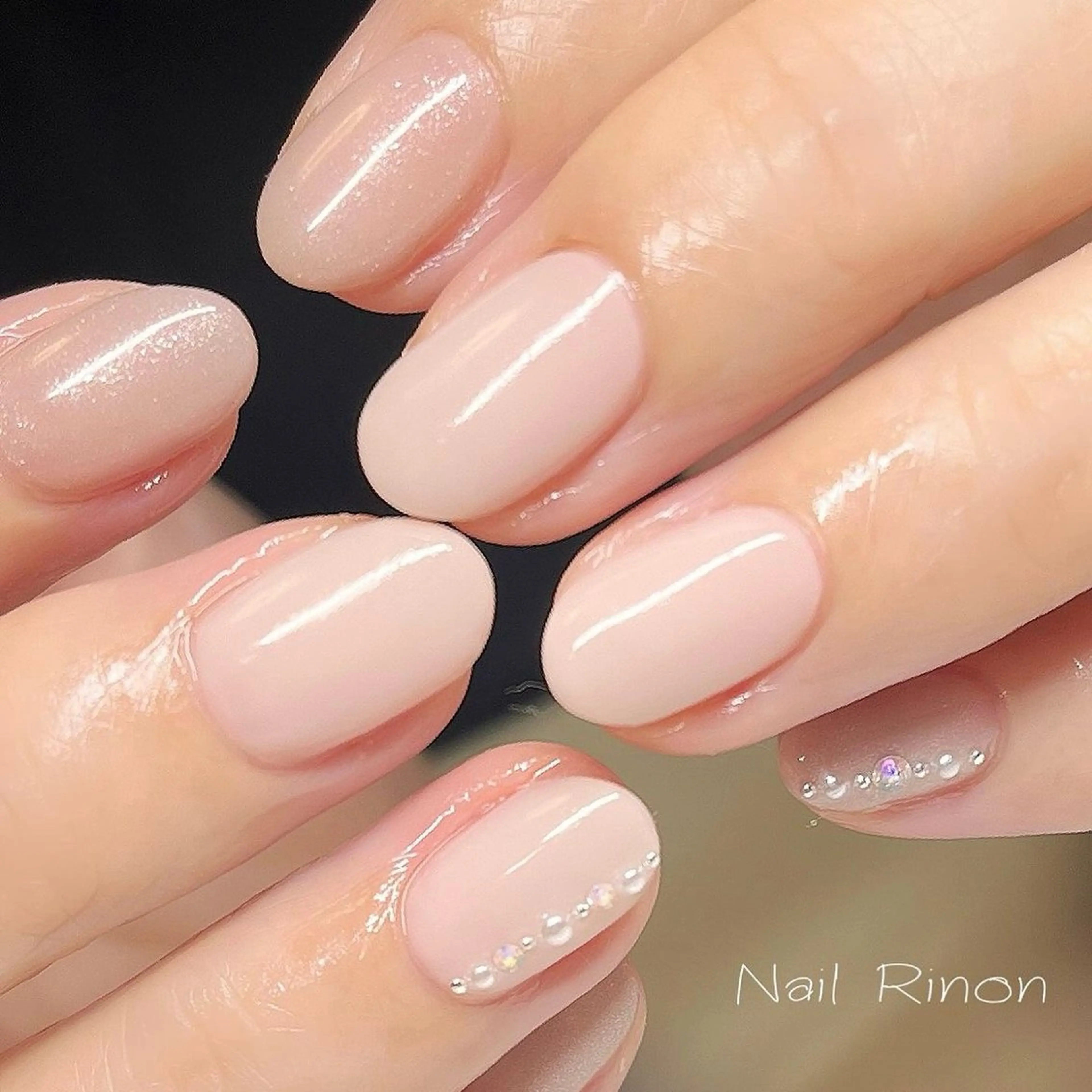 ネイル オフィスネイル ハンドネイル Nail Rinonのネイルデザイン