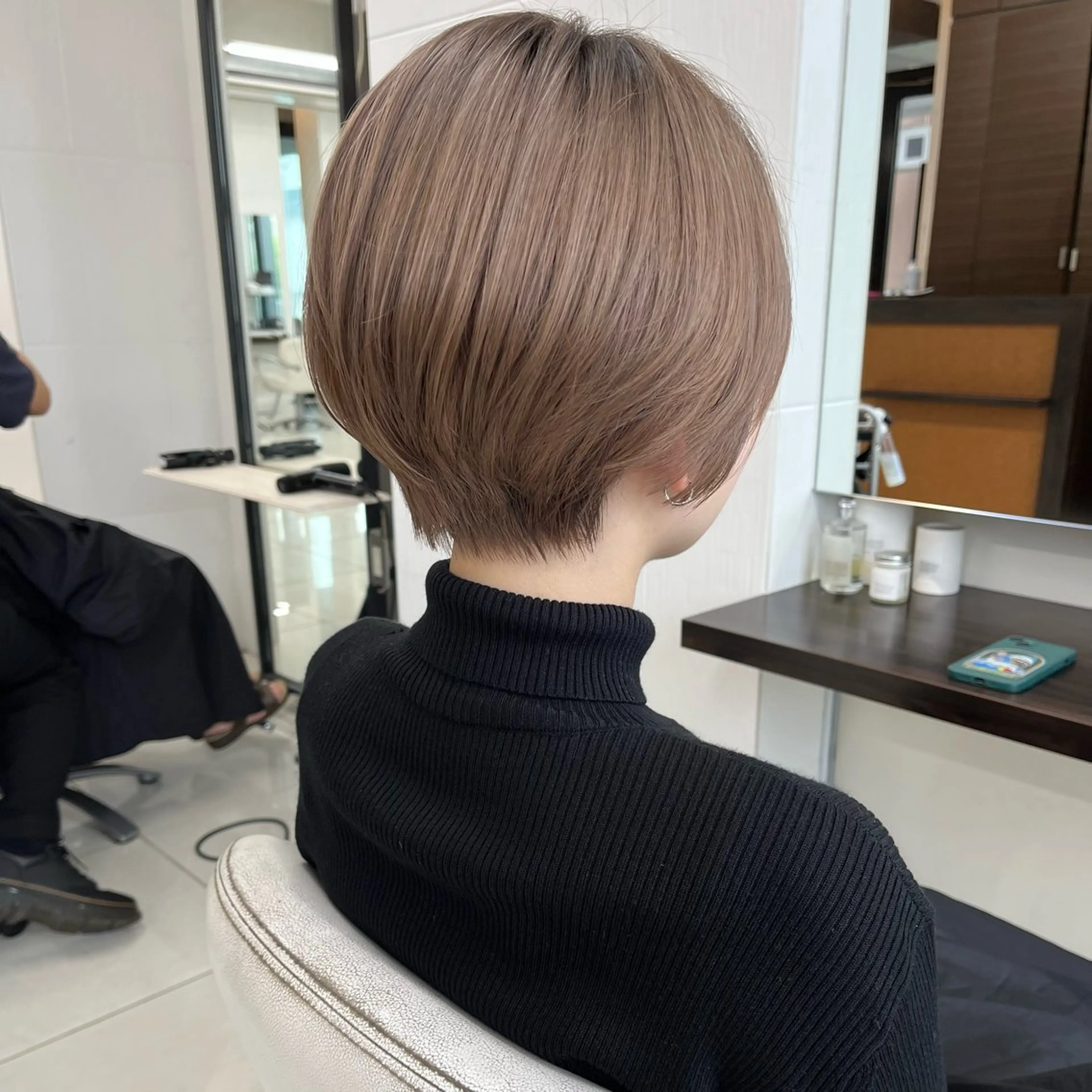 ショート カラー ショートヘア カット BOOTH share salon所属・ハタケヤマヨシキ ／BOOTHのヘアスタイル