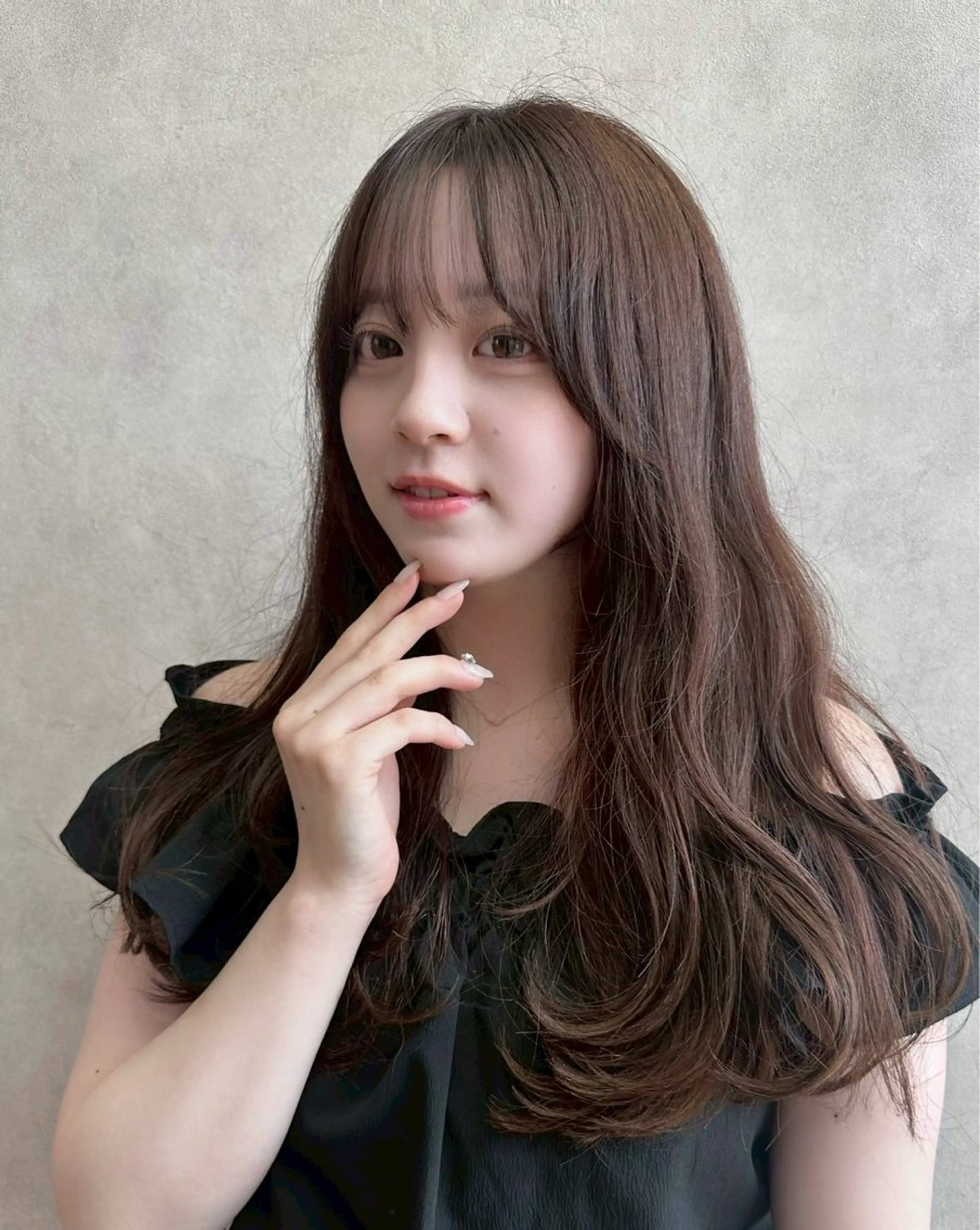 ロング カラー number＋所属・number＋ / 璃々花のヘアスタイル