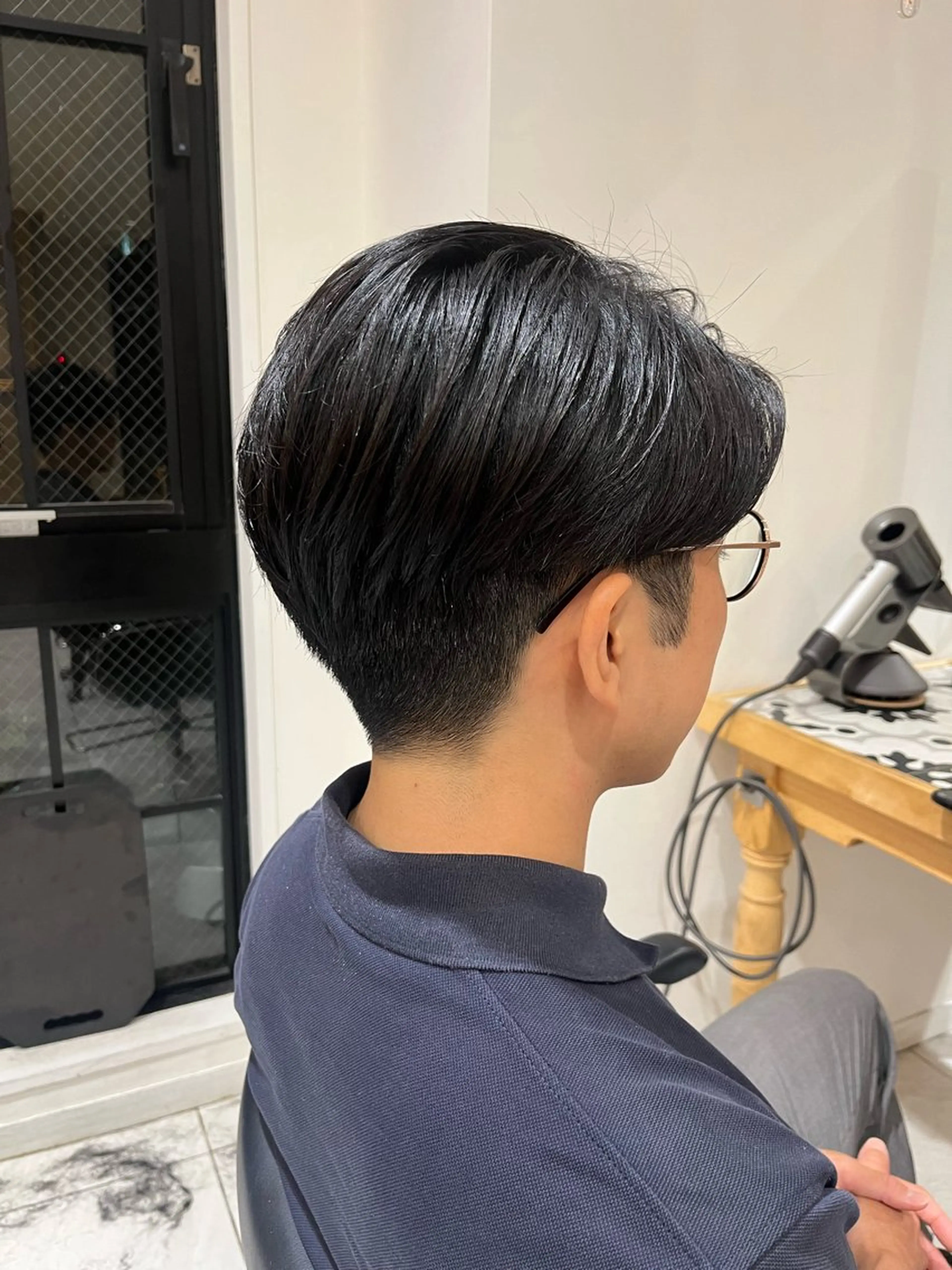 メンズ ナミ🩶暗髪/暖色 ❤️/透明感/縮毛のヘアスタイル