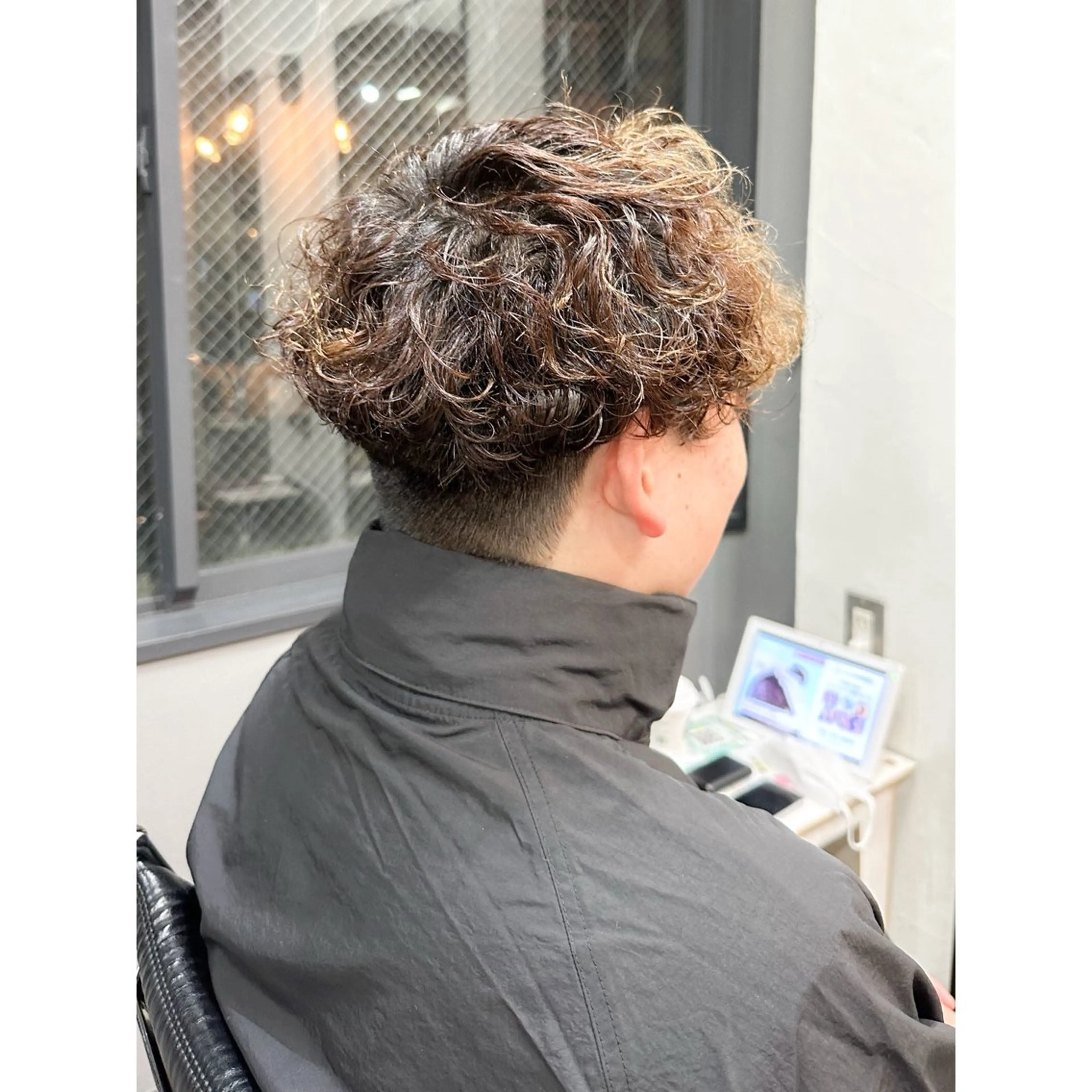 パーマ メンズ カット パーマ キヨ メンズカット/パーマのヘアスタイル