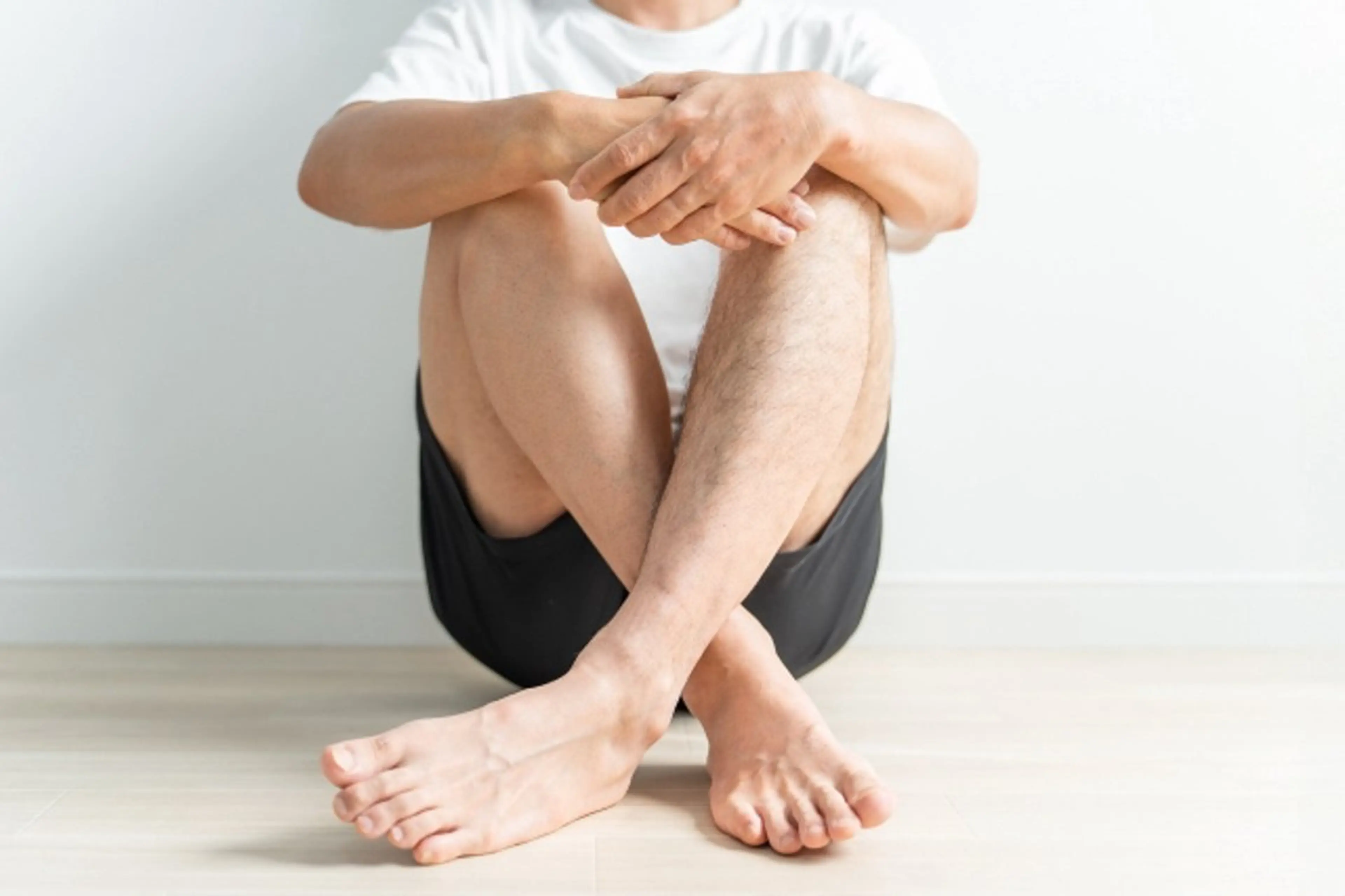 メンズ両脚の写真