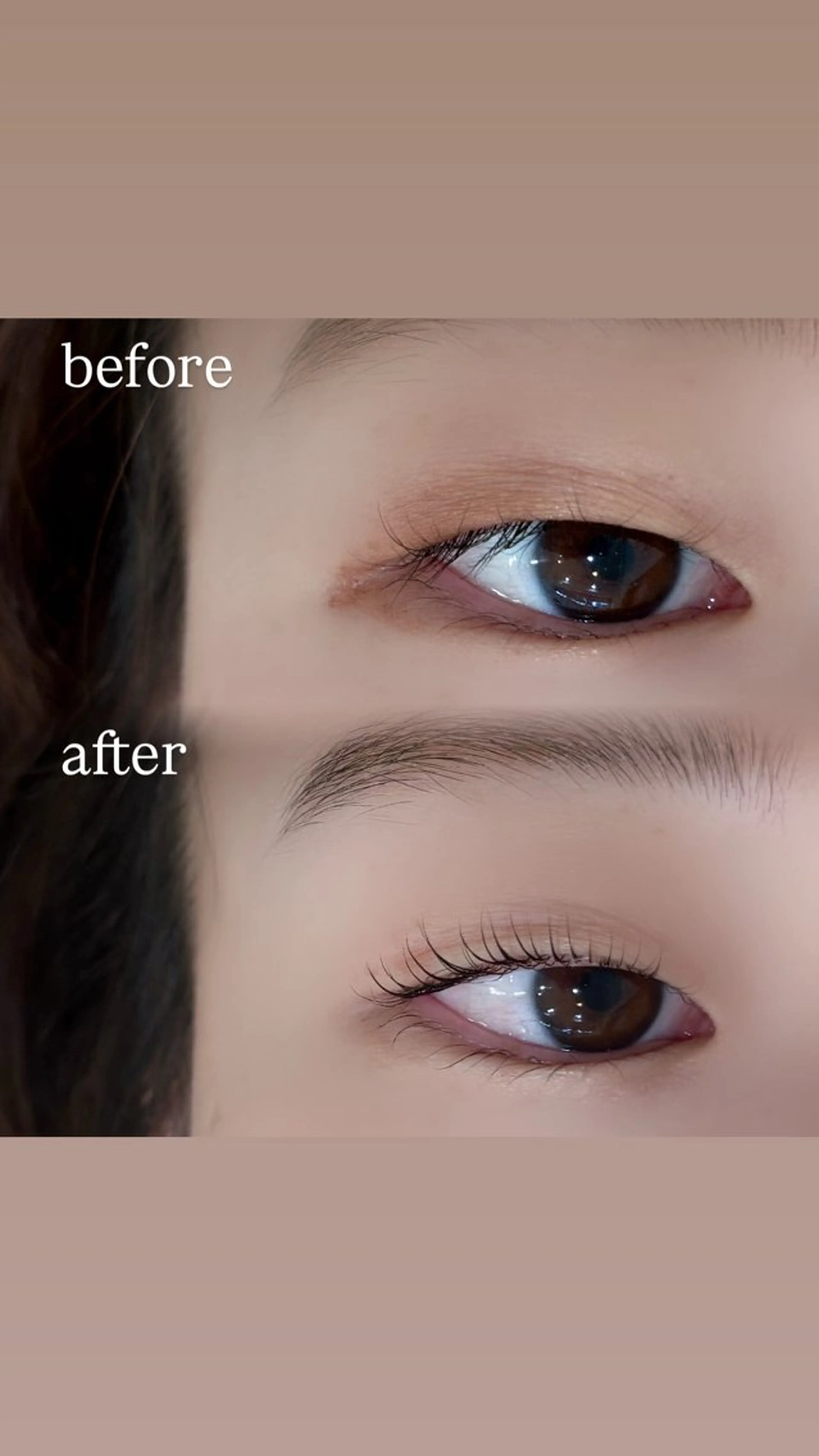 マツエク・マツパ Cカール 一重×まつ毛パーマ マツパ eyelashZen MIYUU❄️のマツエク・マツパデザイン