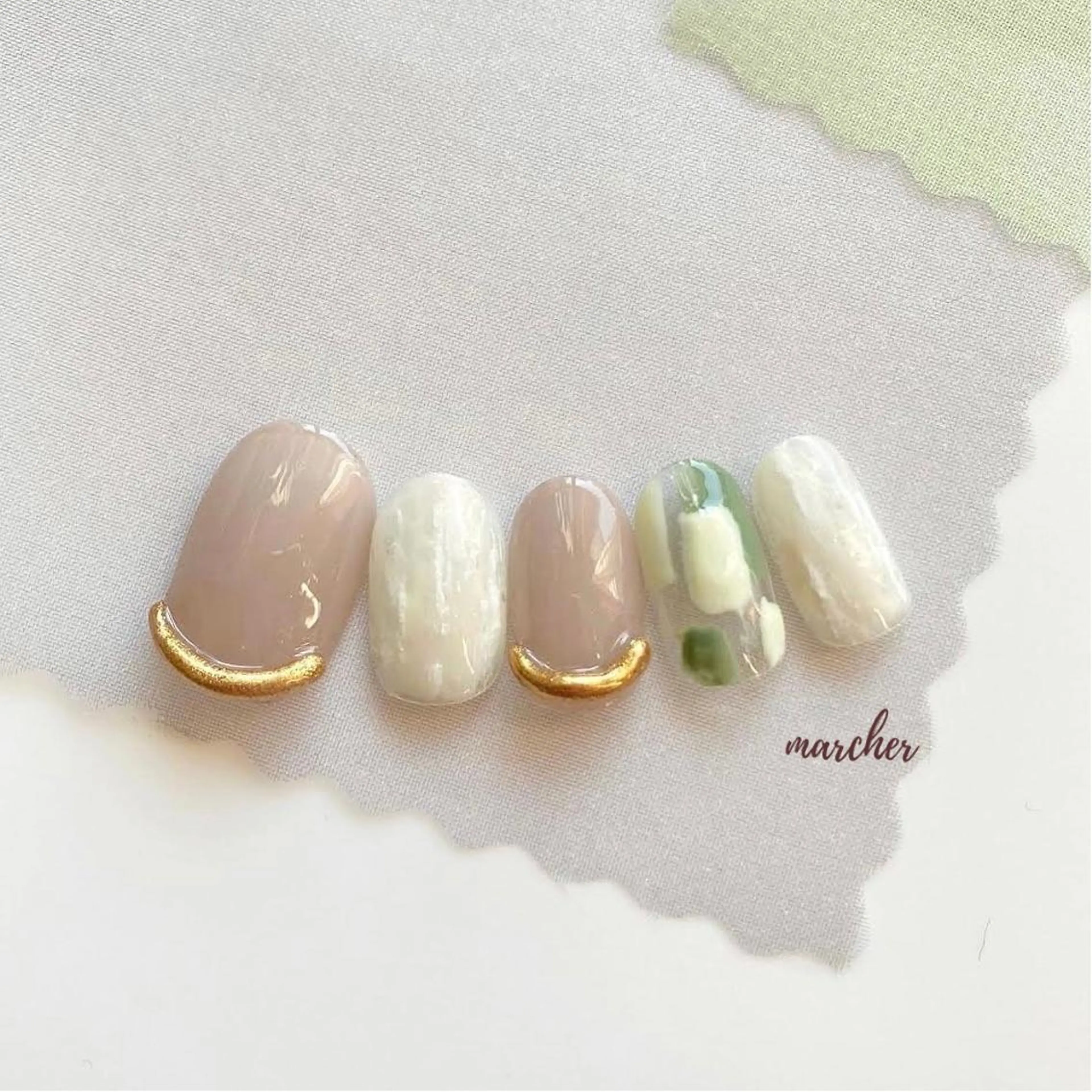 ネイル Nailbeauty marcherのネイルデザイン