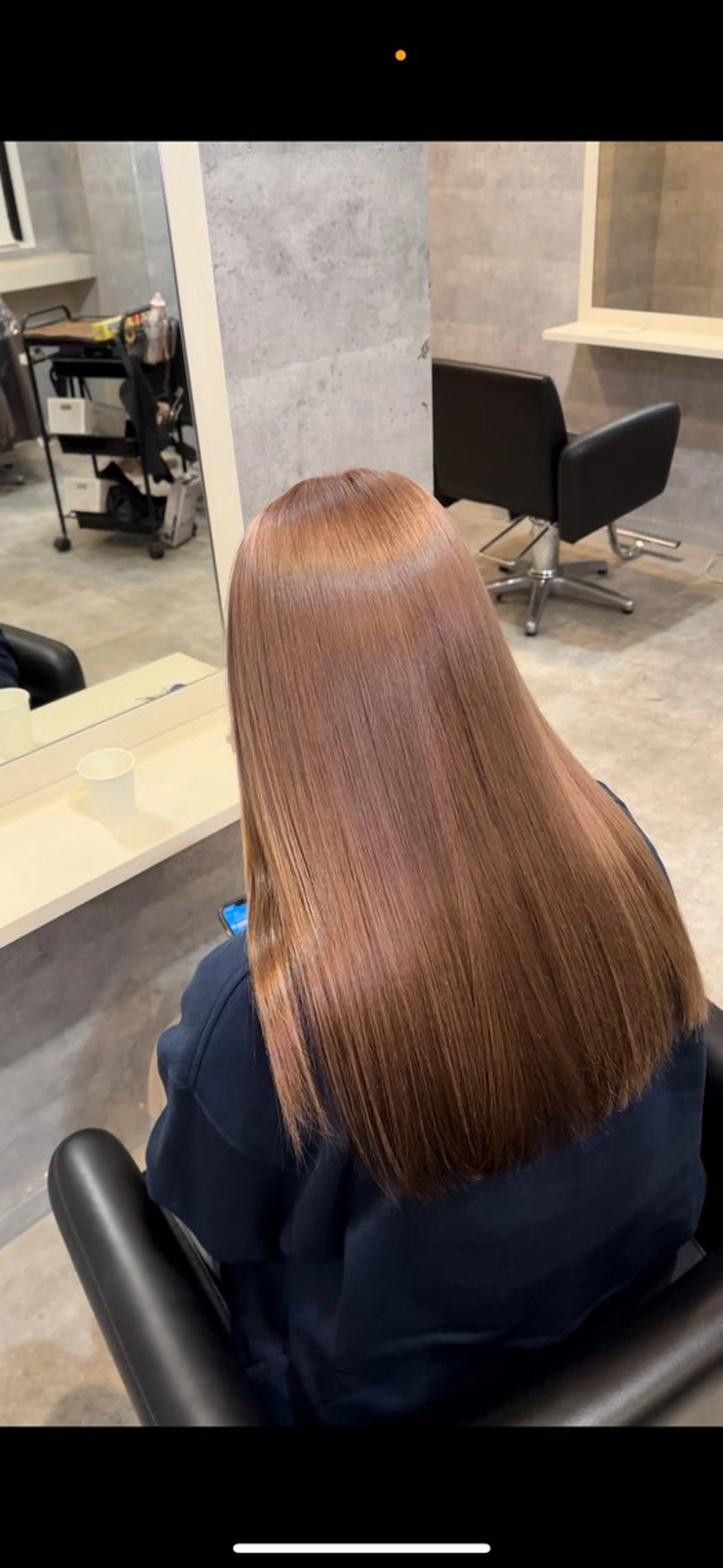 セミロング カラー ベージュカラー BEL所属・三池 ブルノのヘアスタイル