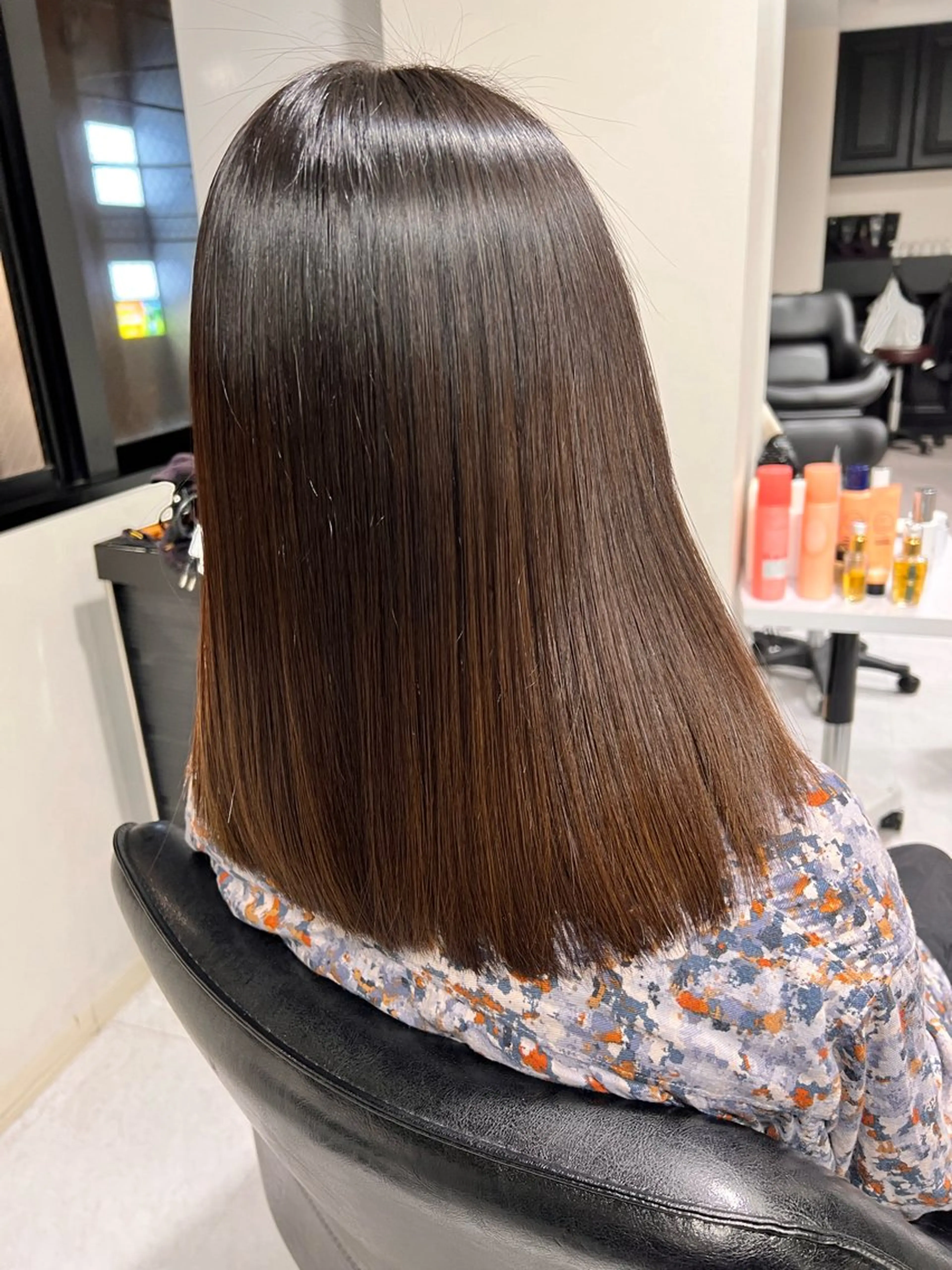 セミロング 井上 寛大のヘアスタイル