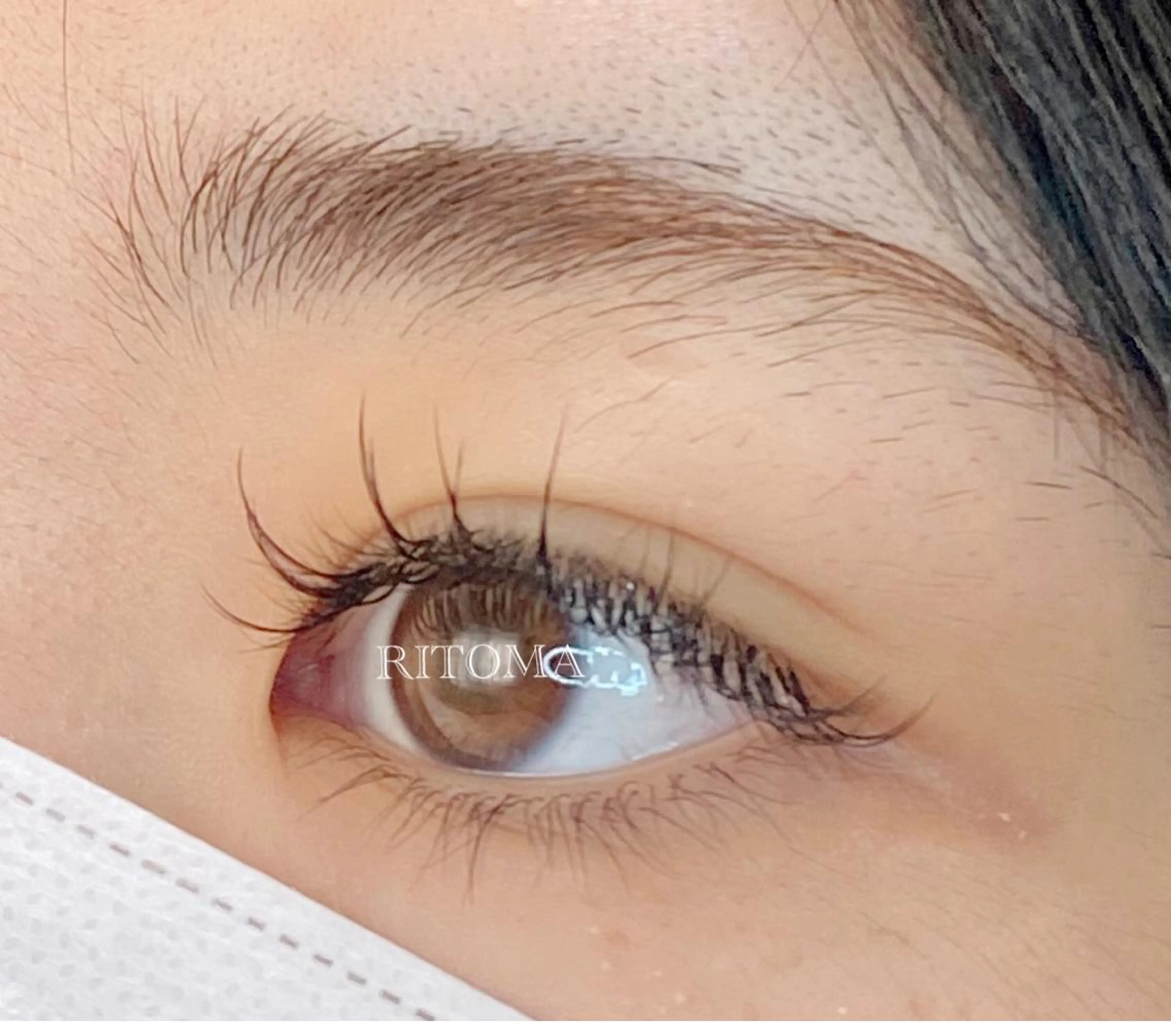 マツエク・マツパ 韓国風マツエク ボリュームラッシュ ワンホンマツエク マツエク RITOMA所属・RITOMA ritomaのマツエク・マツパデザイン