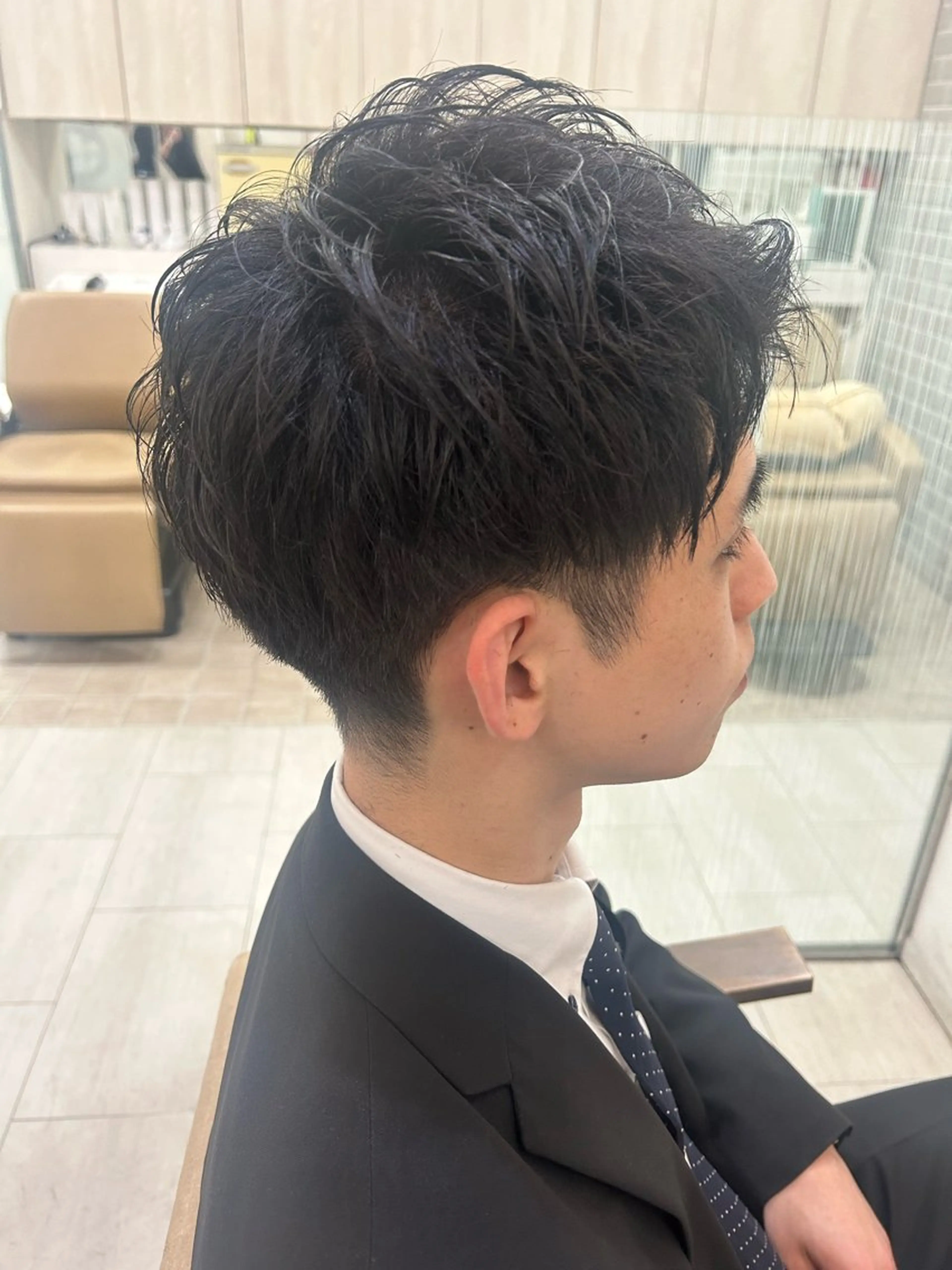 メンズ 栗田 優月のヘアスタイル