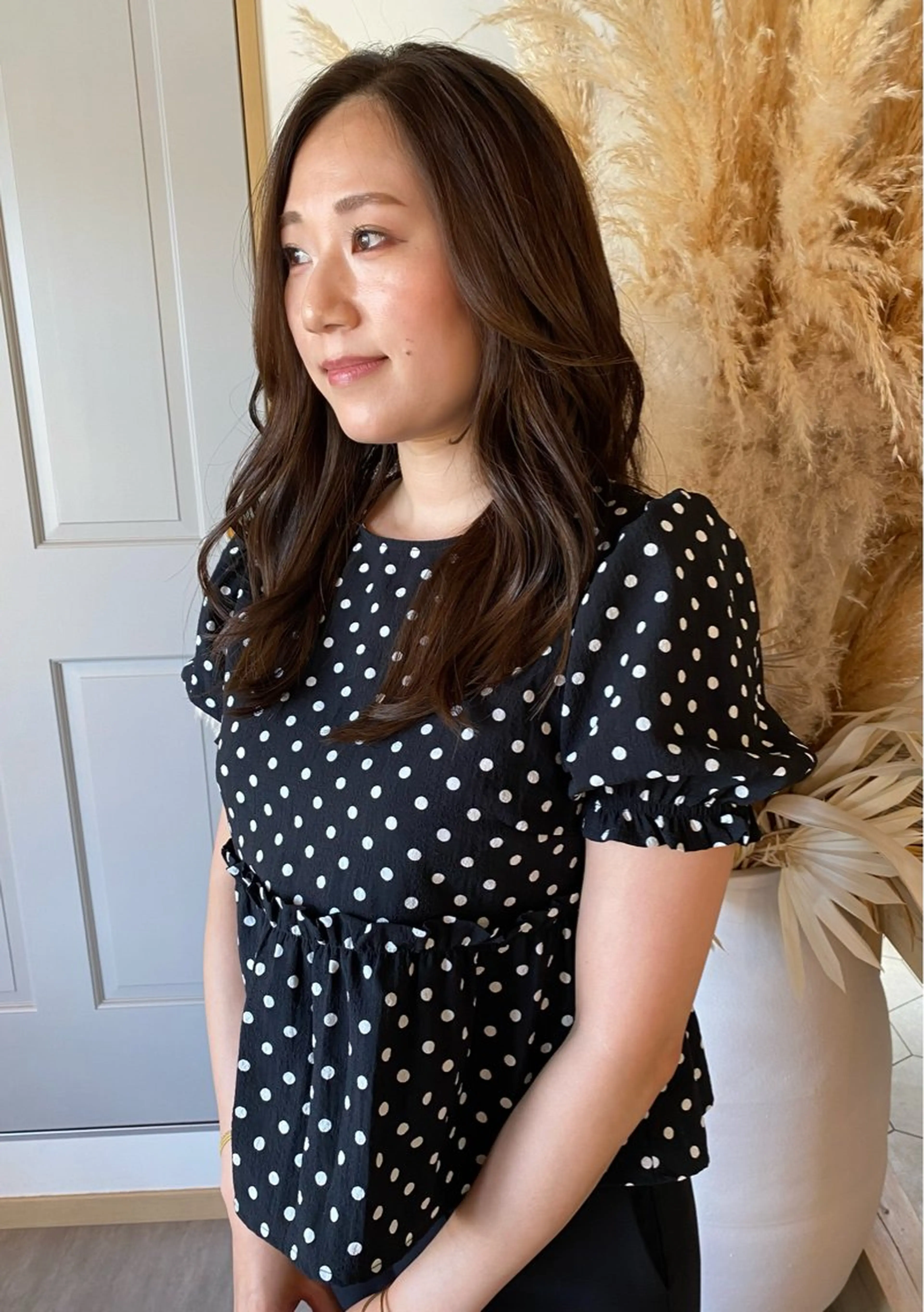 セミロング カット ヘアカラー トリートメント SORA.桂川店所属・内野 友貴のヘアスタイル