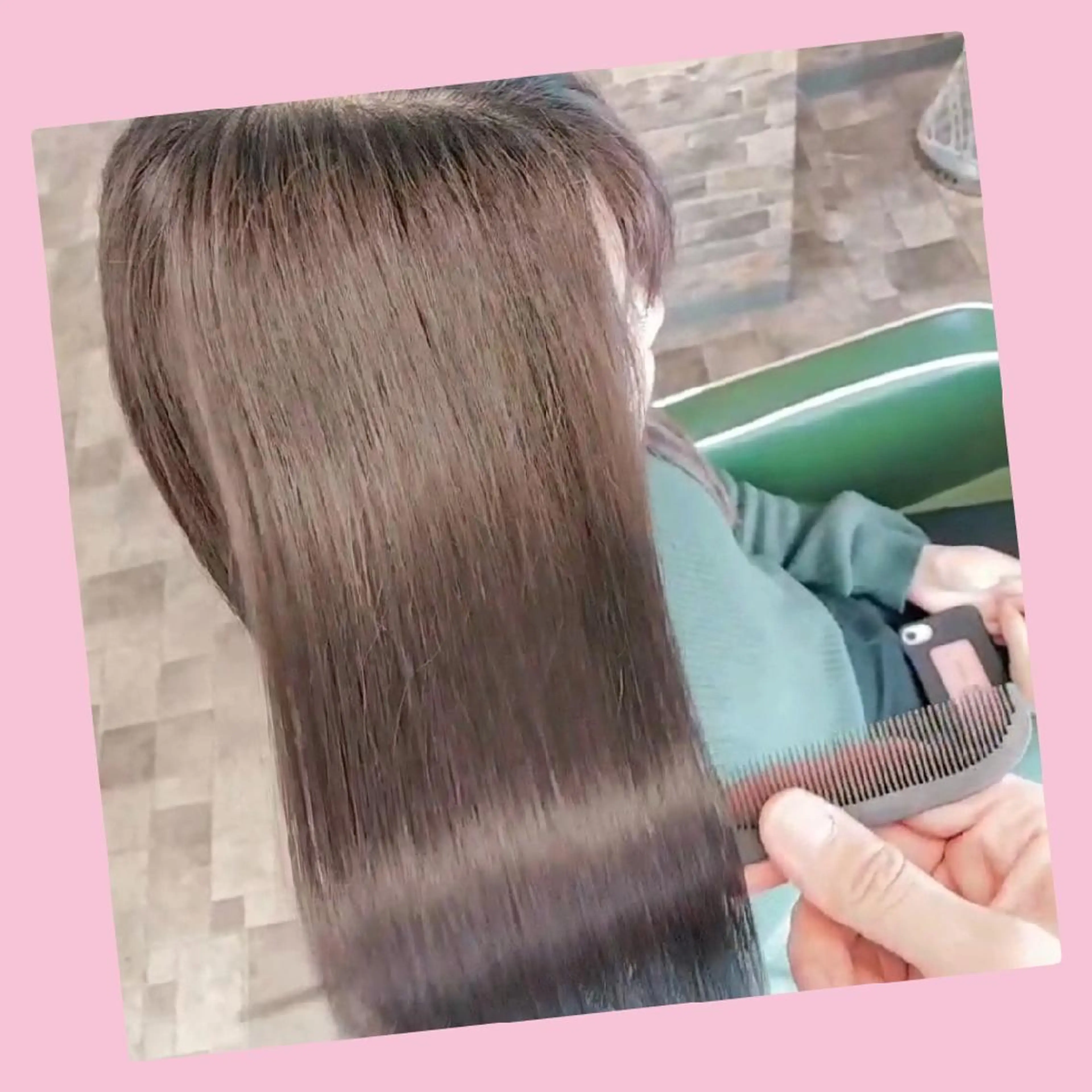 ミディアム 顔周りカット 髪質改善 小顔カット トリートメント デザインカラー髪質 改善Lilithのその他イメージ