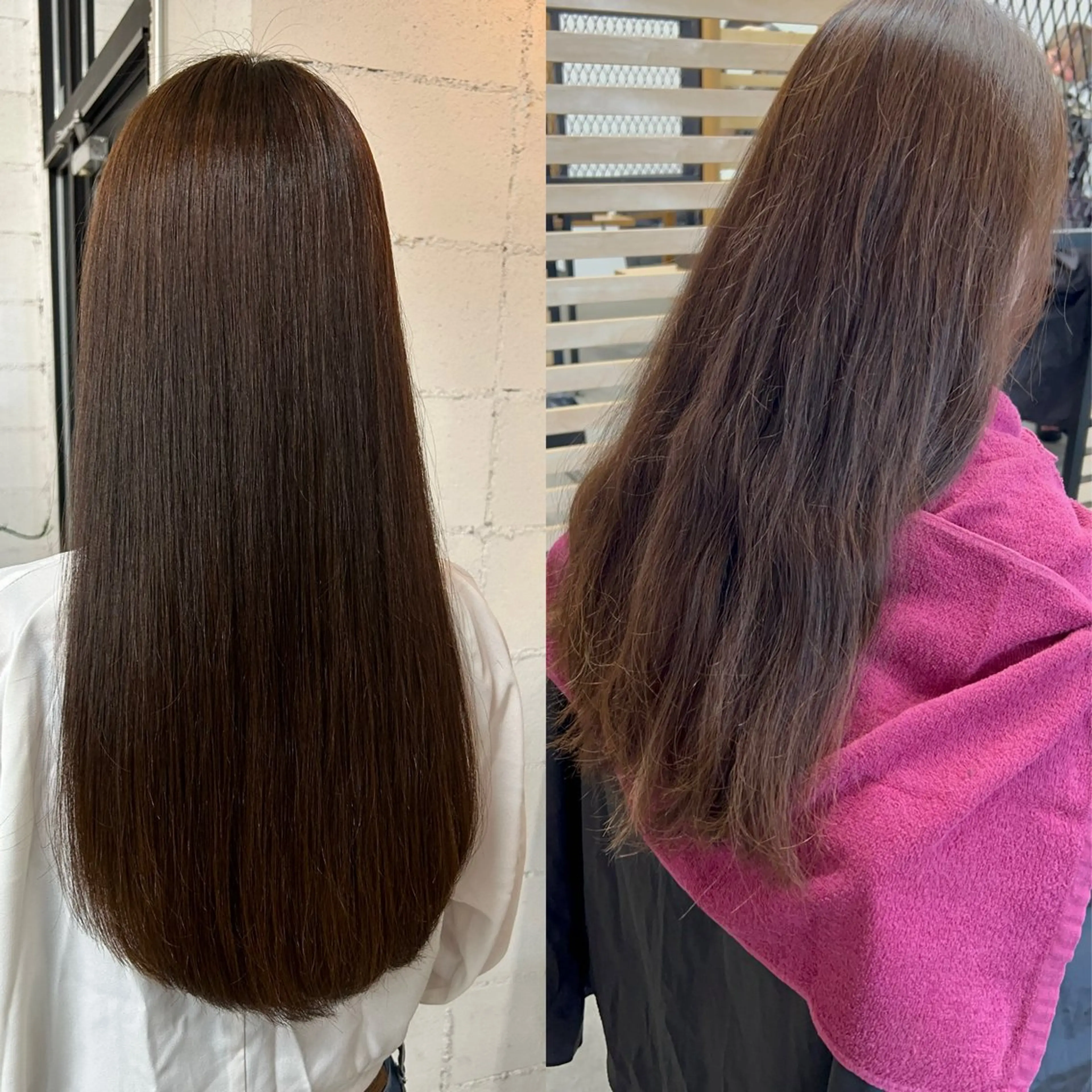 ロング やりすぎないパーマ ニュアンスパーマのヘアスタイル