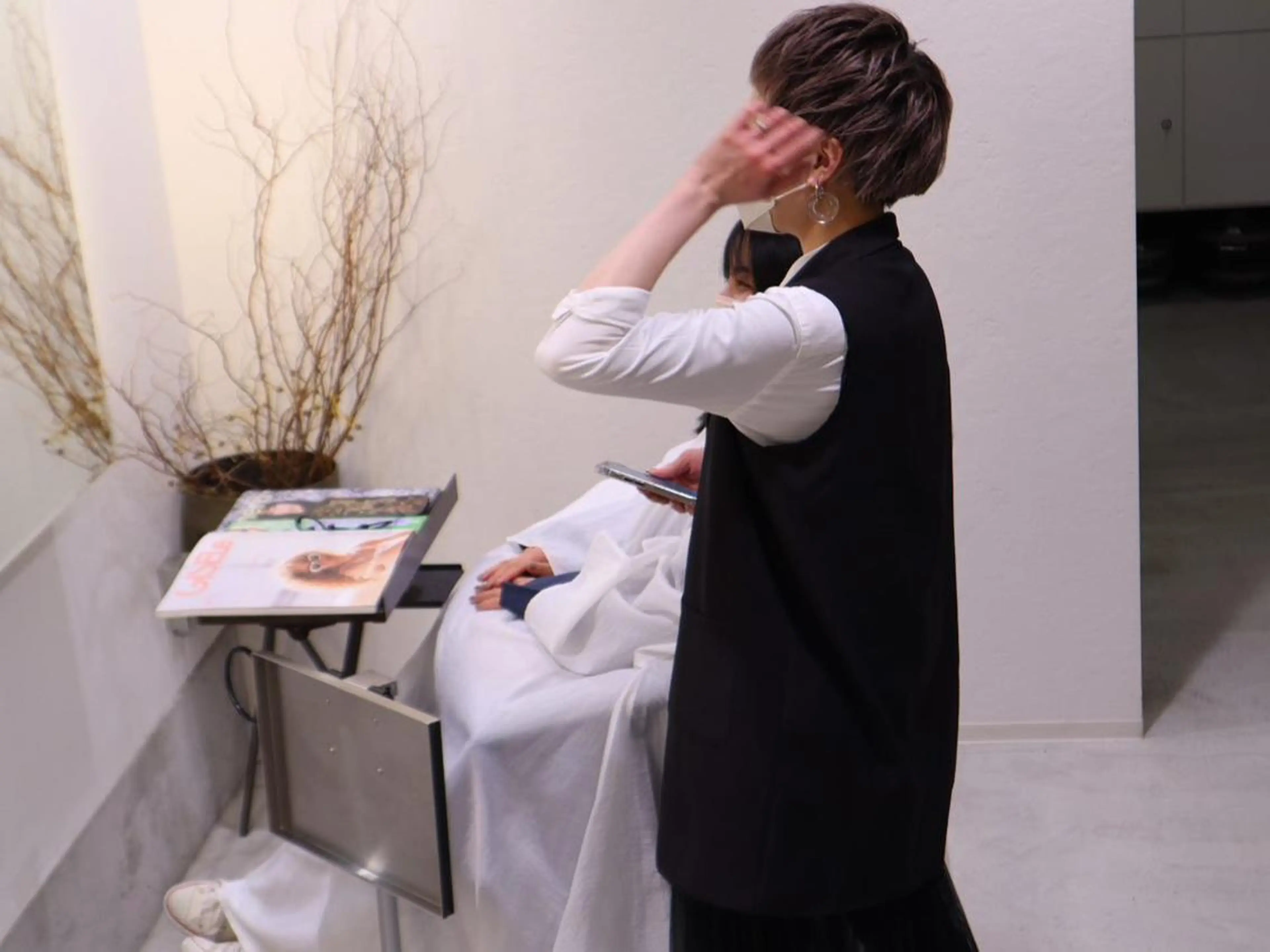 ミディアム カラー キッズ SANDRO所属・SANDRO eno☺︎のヘアスタイル