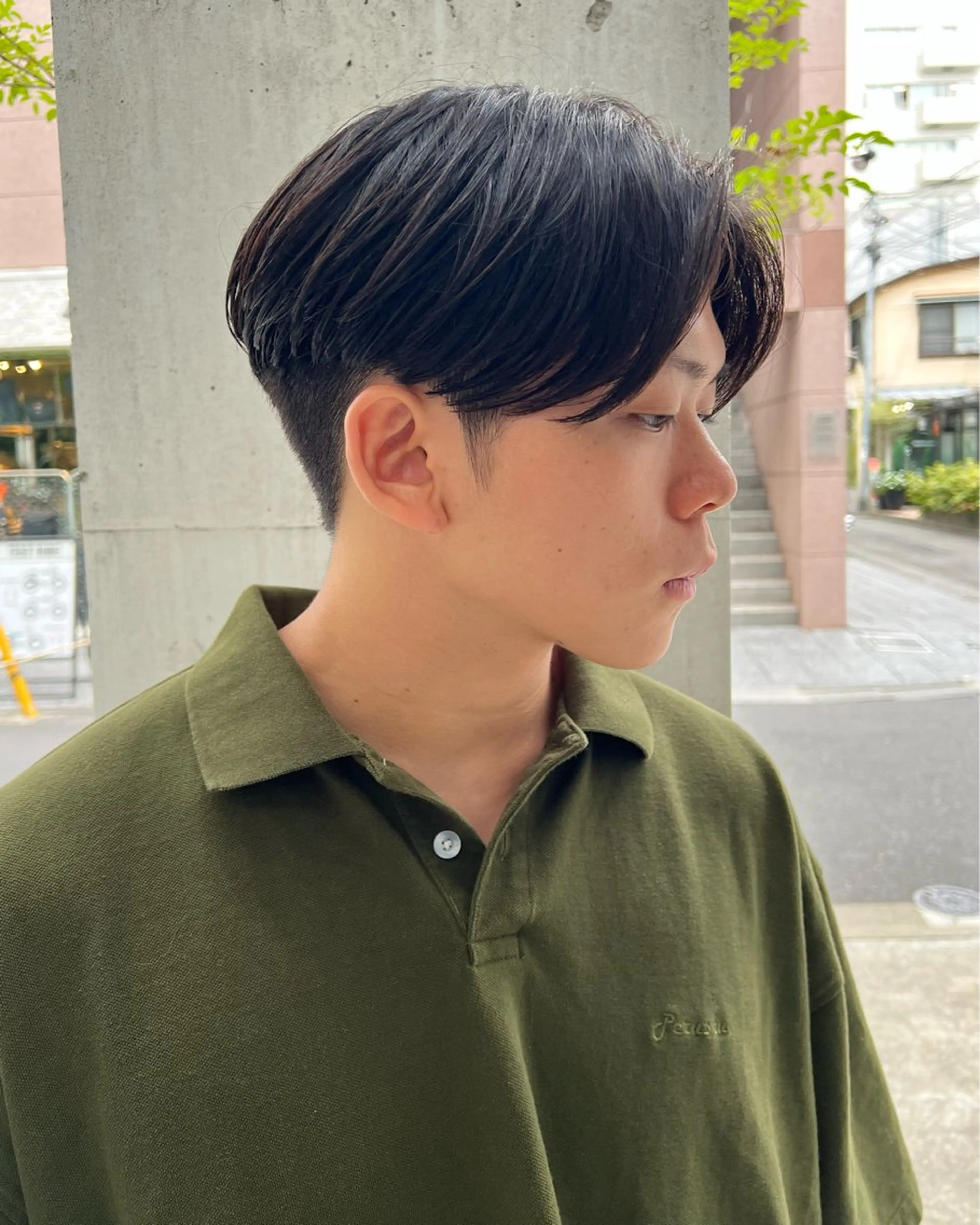 ショート パーマ 豊崎 佑輔のヘアスタイル