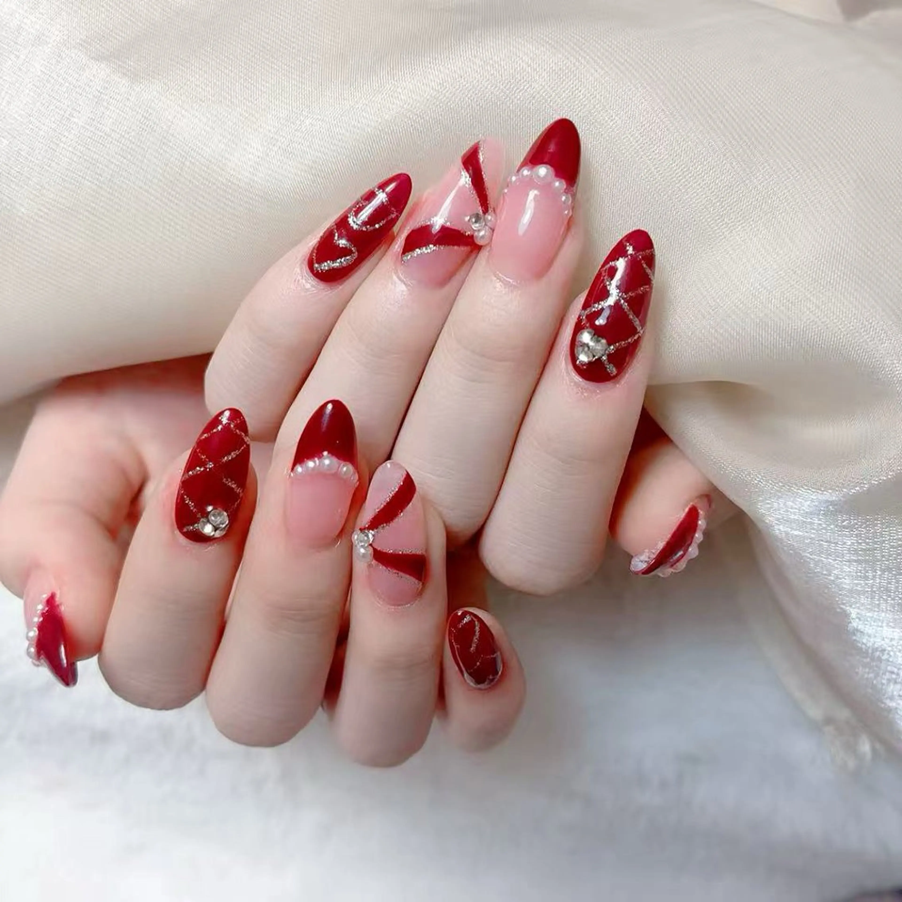 ネイル アニマル柄 アートネイル チークネイル フラッシュネイル フットネイル ハンドネイル 長さだし/持込/ ins風ネイル/Umのネイルデザイン