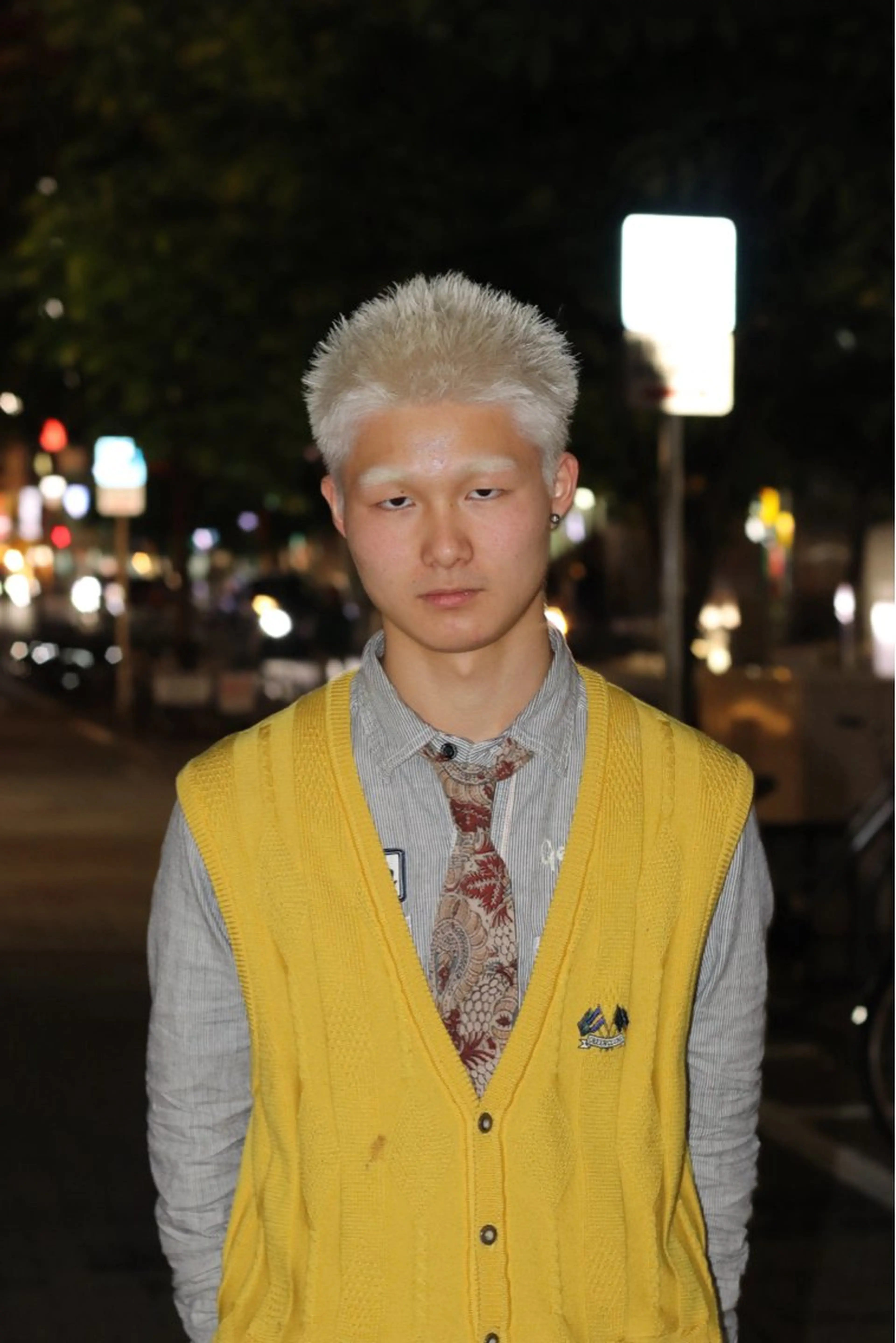 【ブロンドスパイキーショート限定】メンズカット＋ブリーチ＋トナーの写真