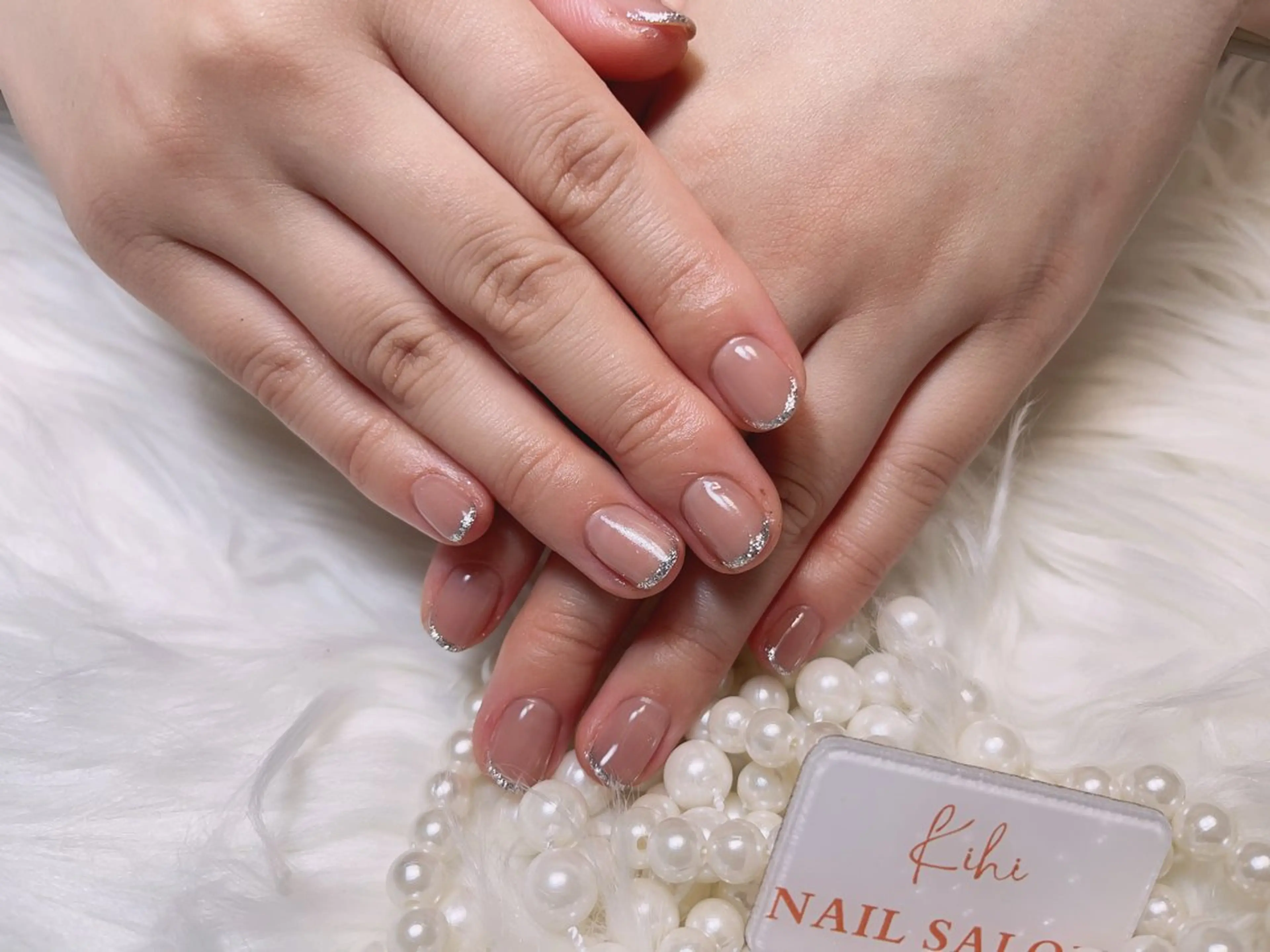 ネイル フレンチネイル 福島 みきのネイルデザイン