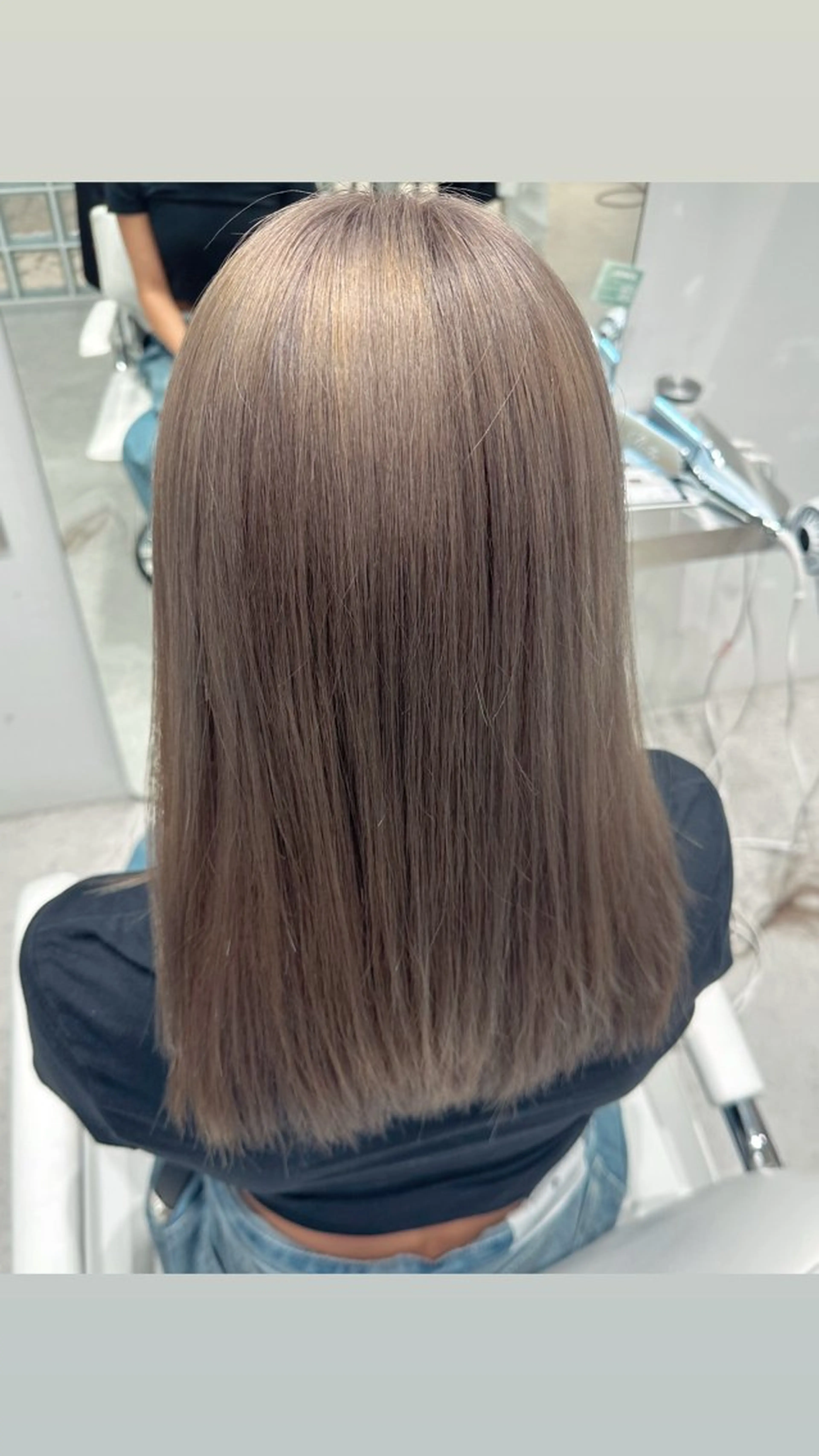 カラー ブリーチ ヘアカラー AIKA🤍 カットモデル募集🫧のヘアスタイル