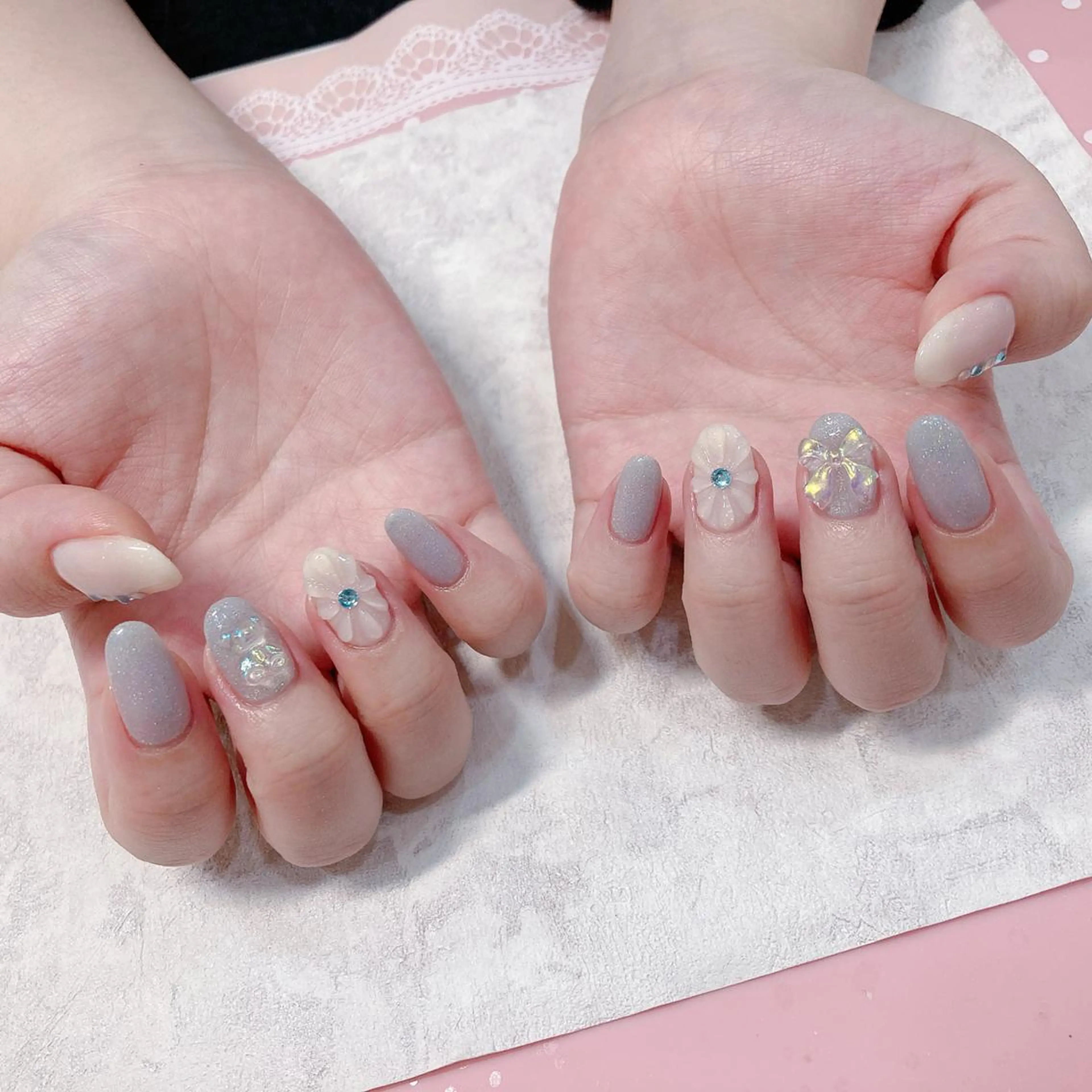 ネイル バニーアイズ　ネイル ニューオータニ博多店のネイルデザイン