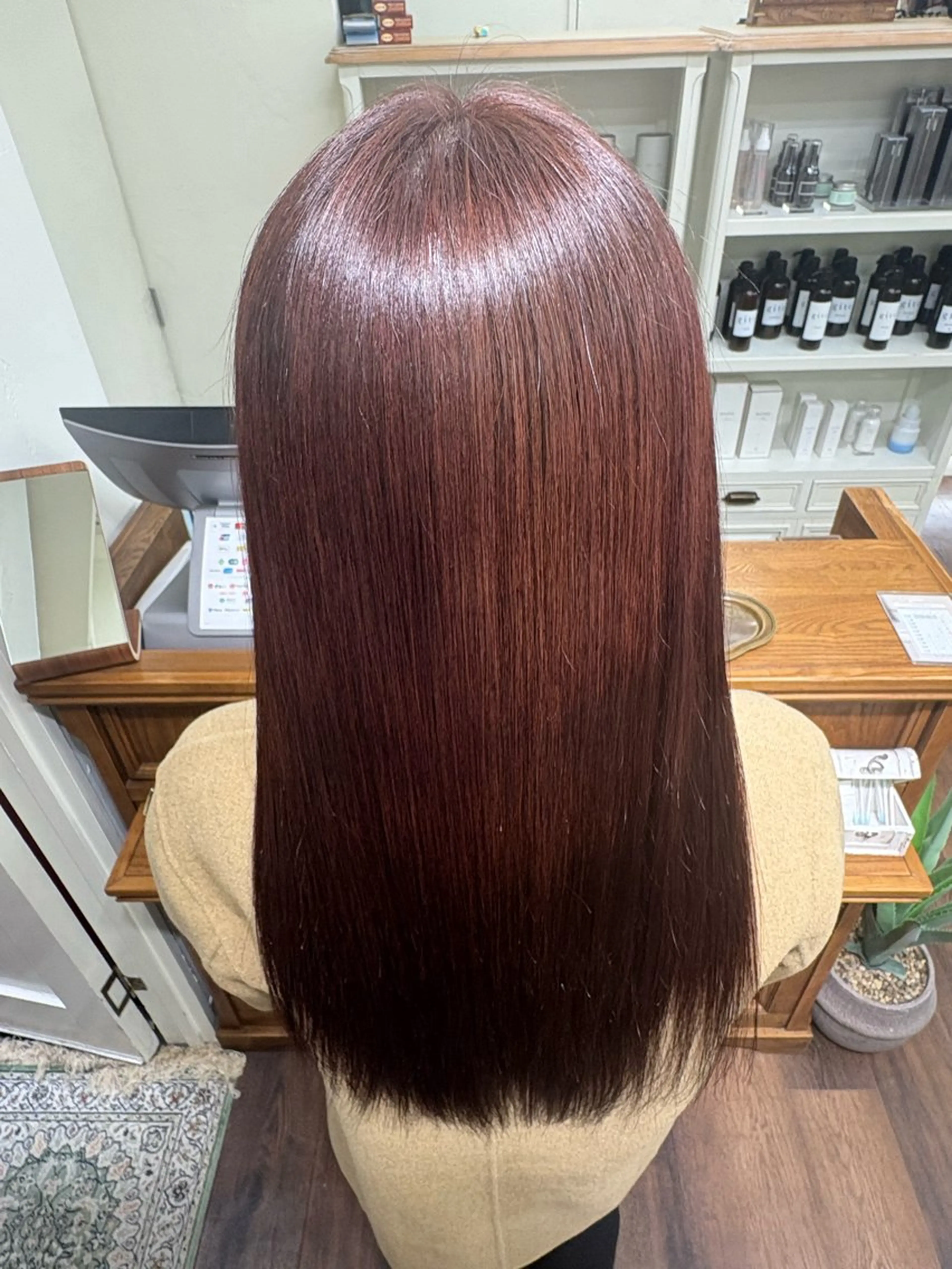 セミロング トリートメント gite kii 艶髪特化のヘアスタイル